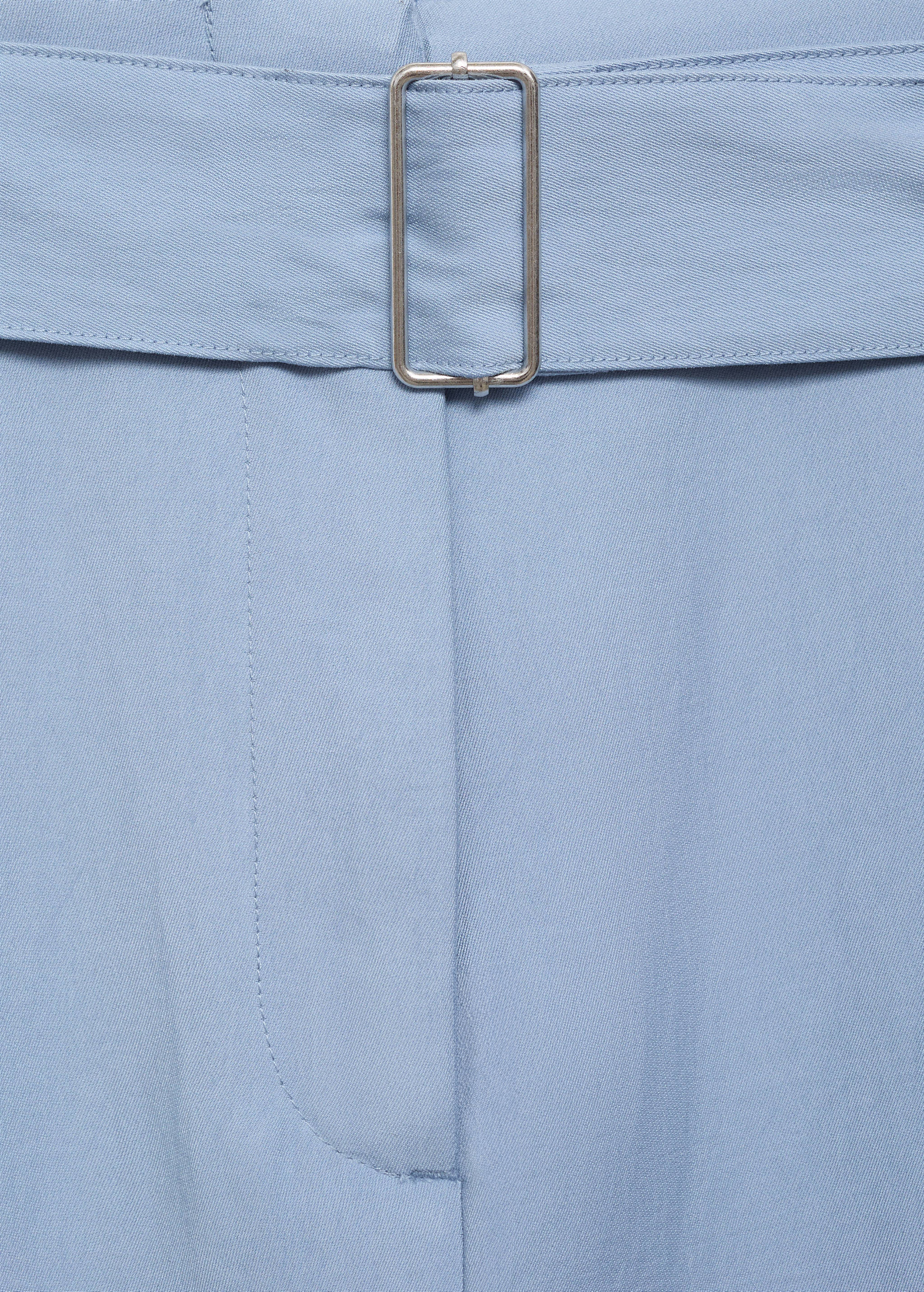 Paperbag trousers with belt - Details of the article 8