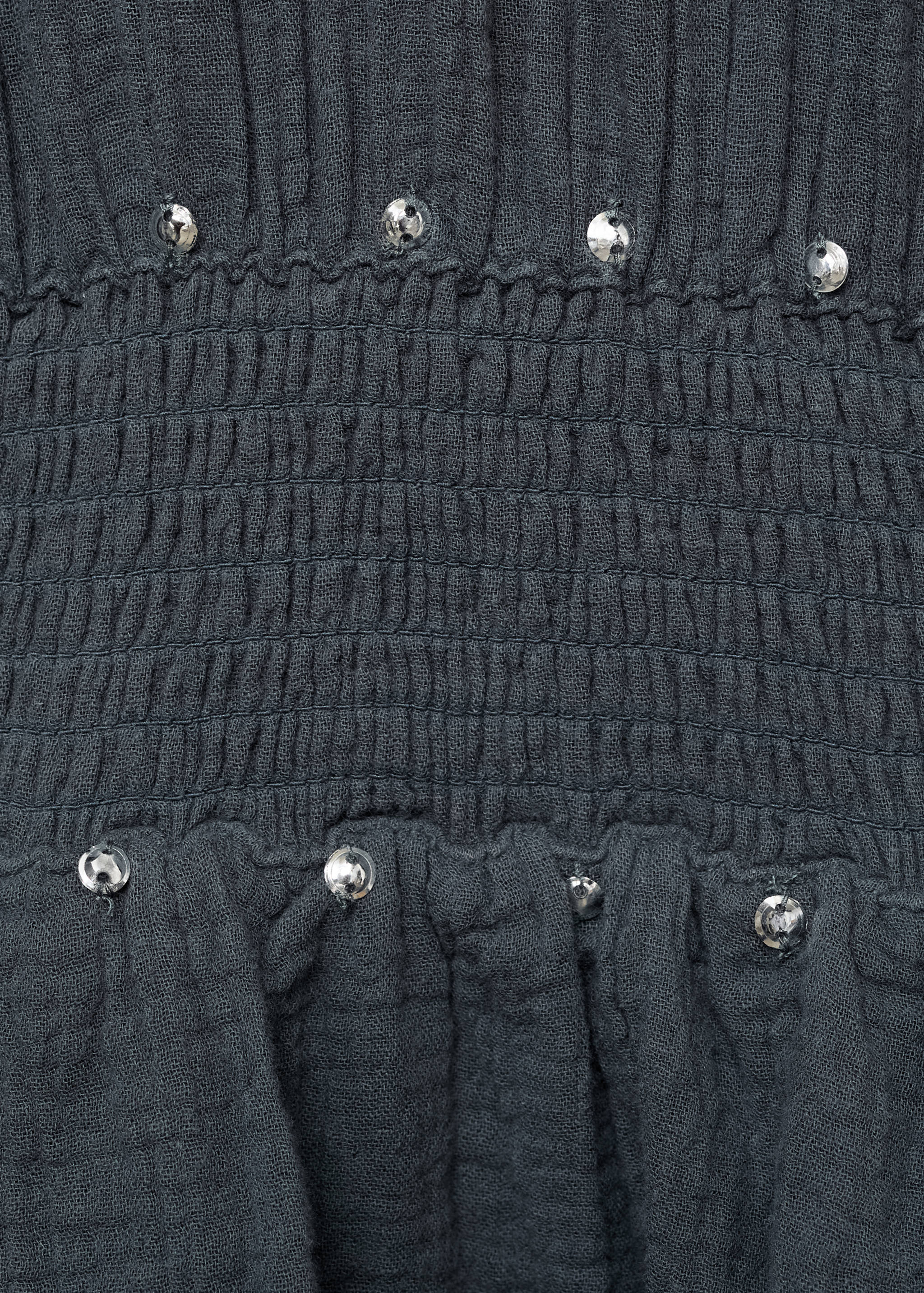 Dress with ruffles and sequins - Details of the article 8