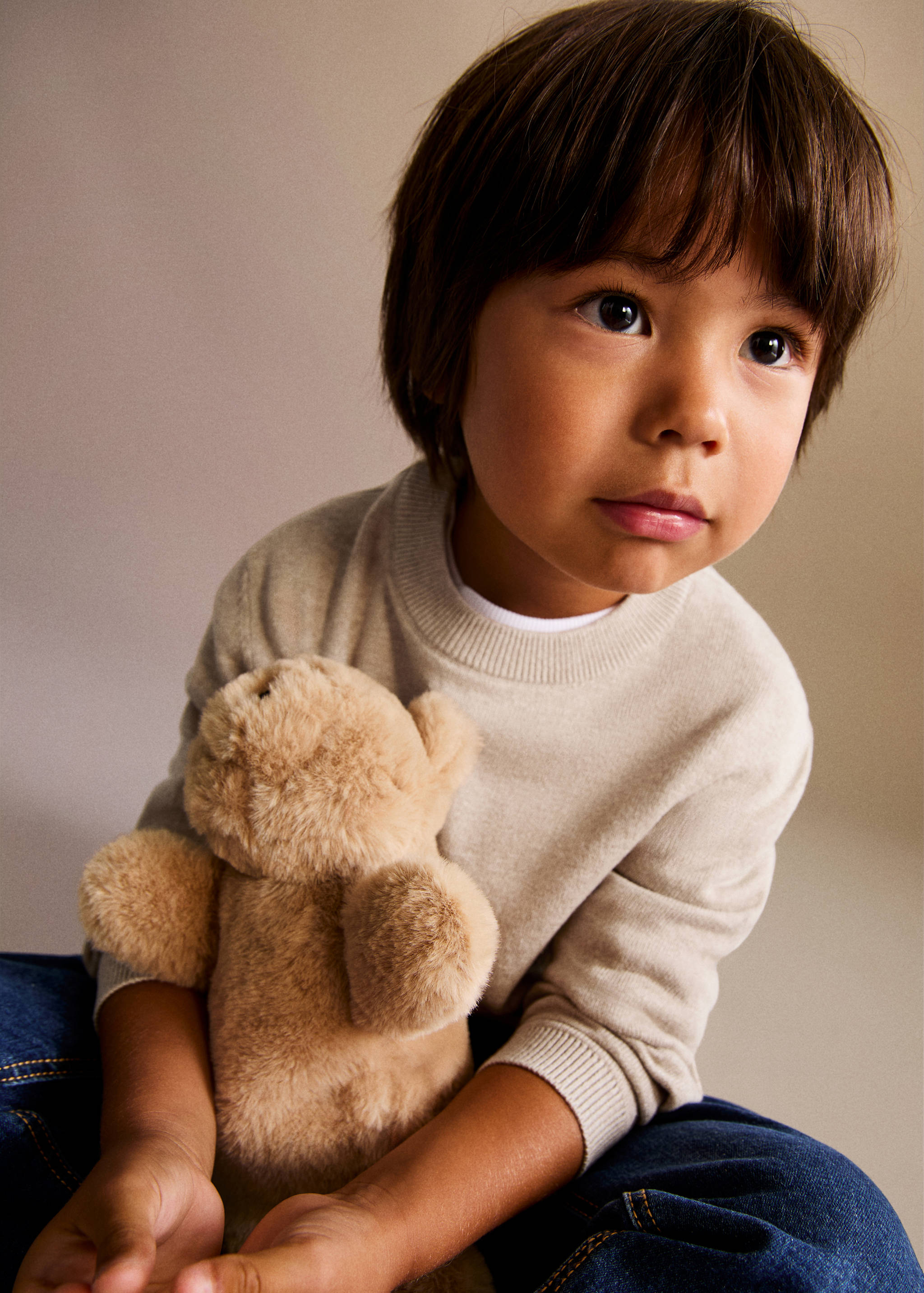 Jersey punto detalles canalé - Plano general