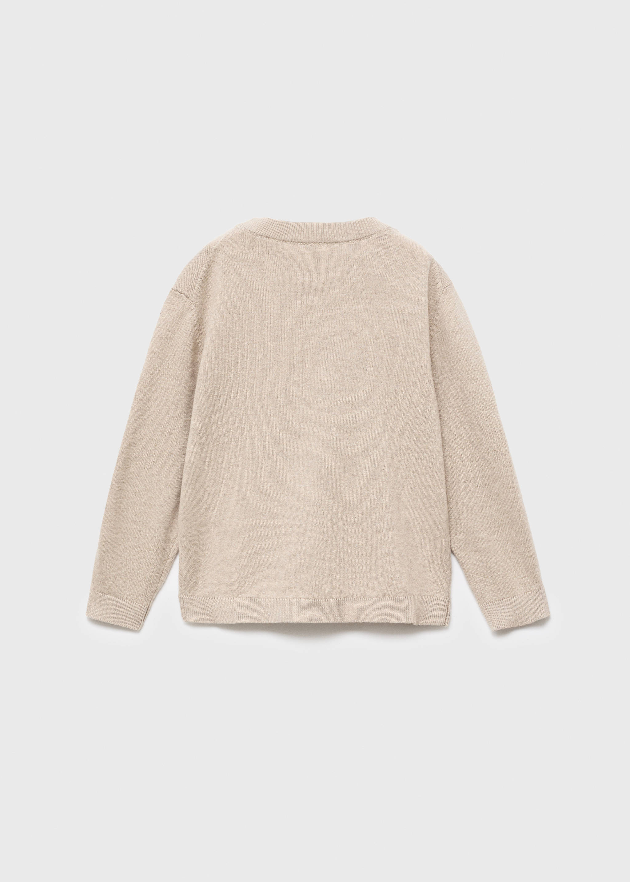 Jersey punto detalles canalé - Reverso del artículo