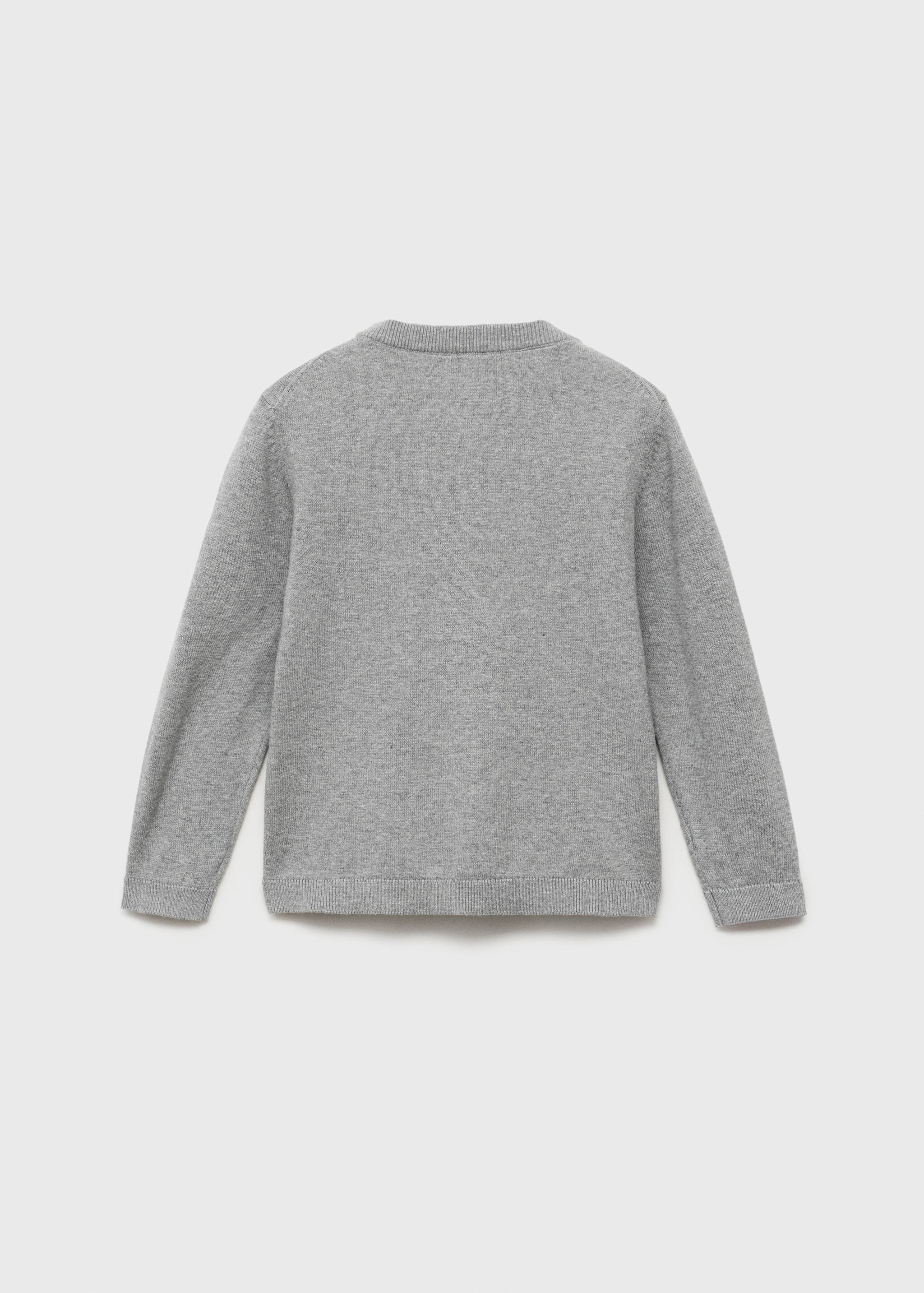 Jersey punto detalles canalé - Reverso del artículo