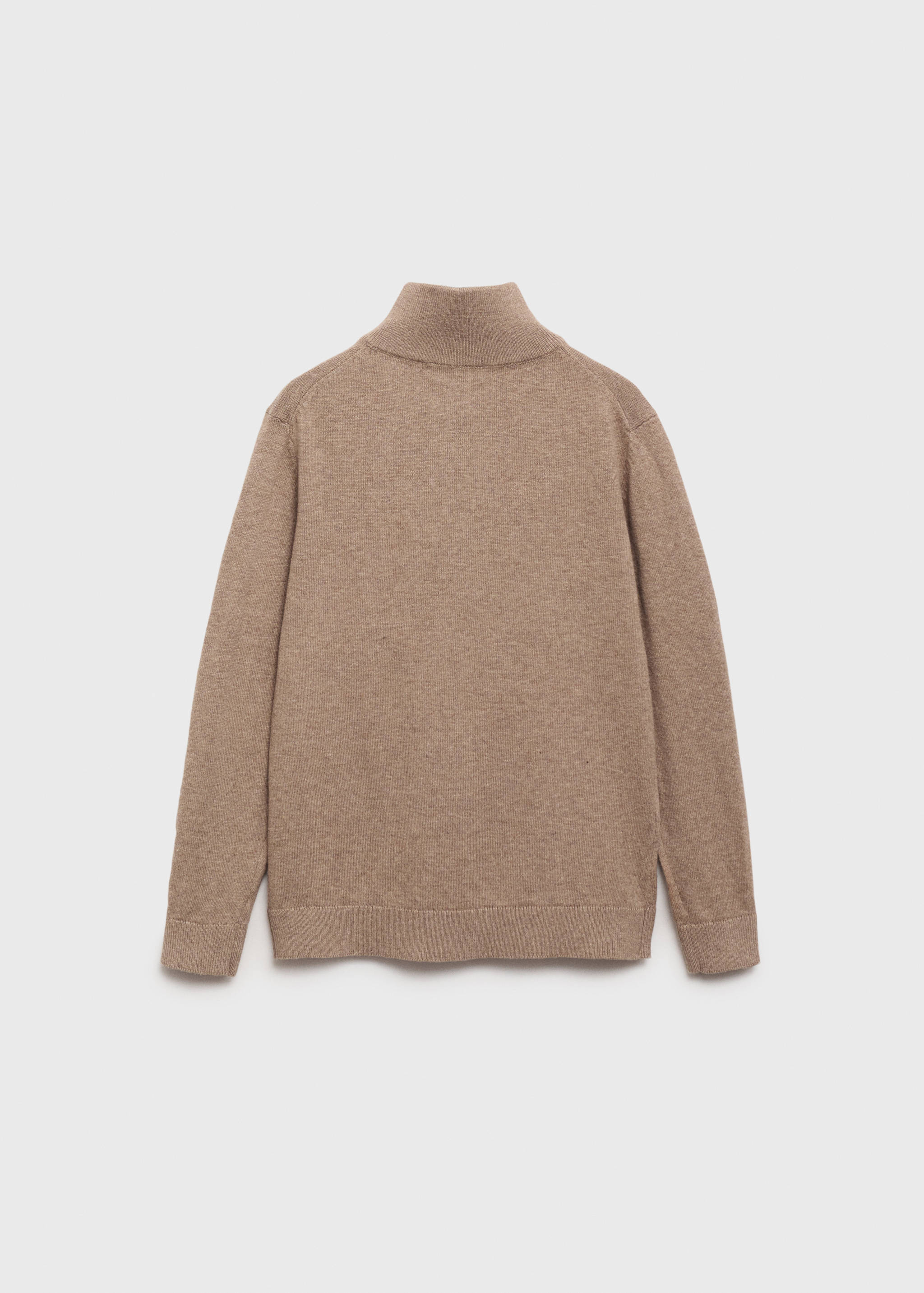 Jersey cuello cremallera - Reverso del artículo