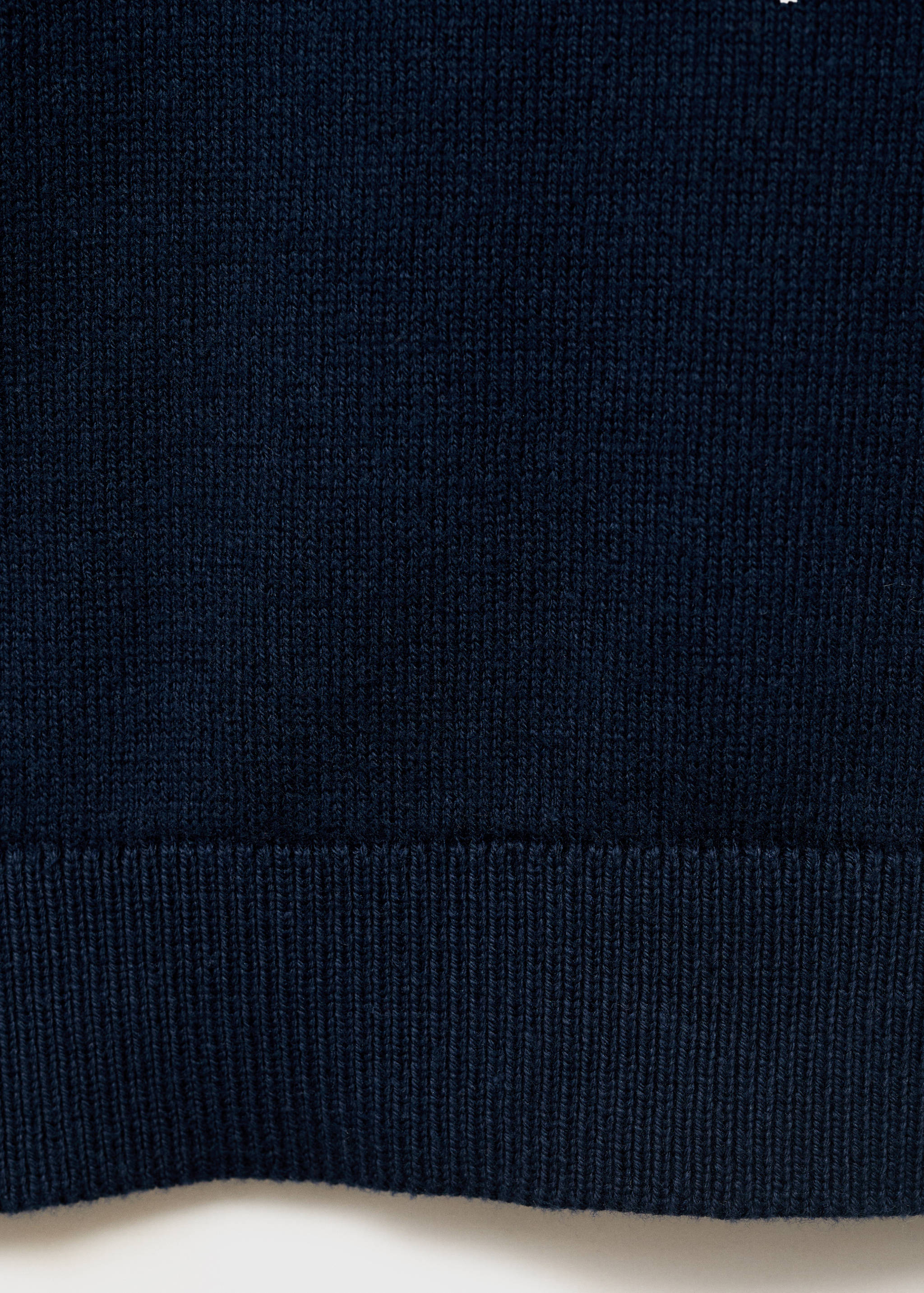 Pulover cu fermoar la guler - Detaliu al articolului 0