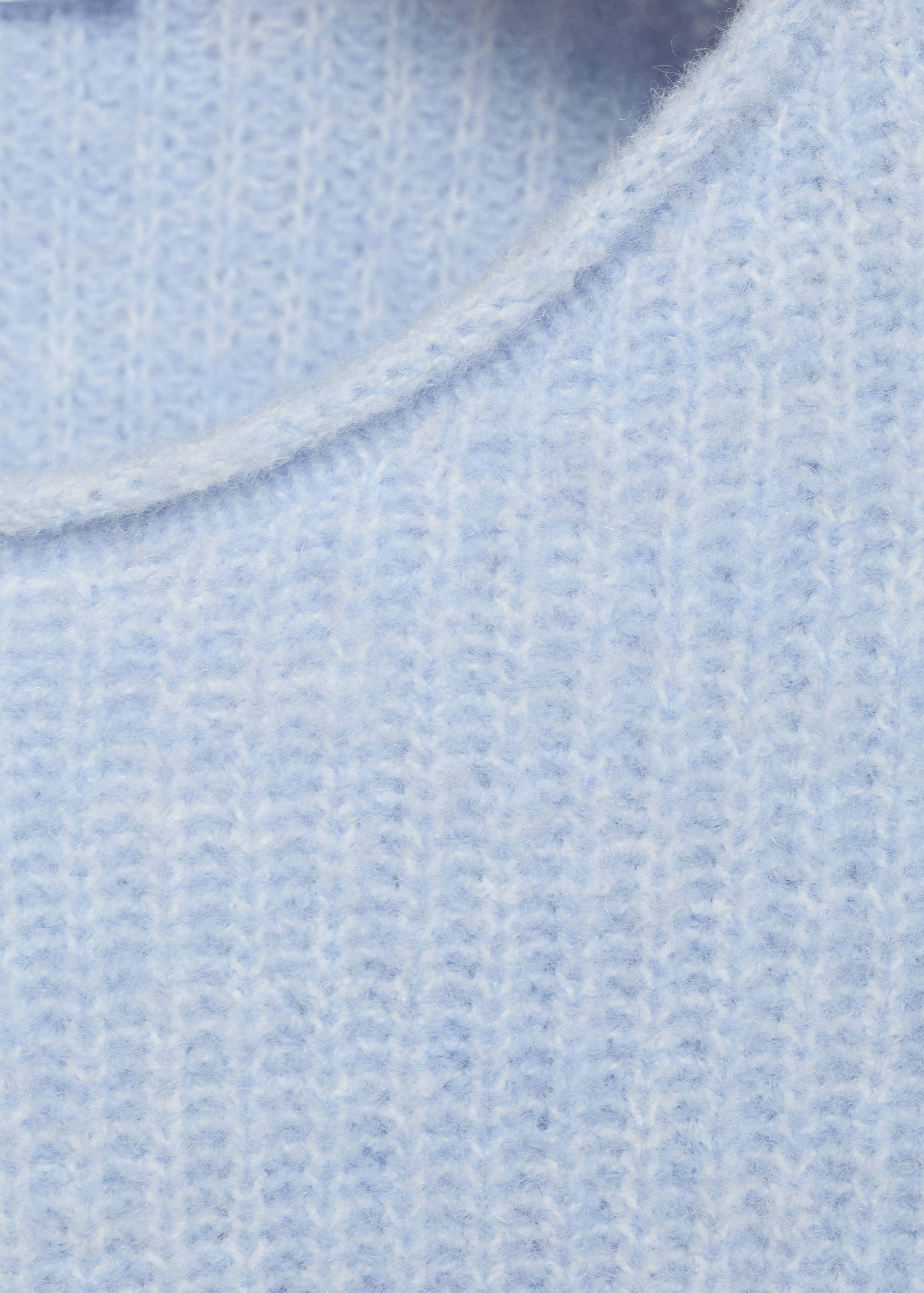 Knitted ribbed sweater - Details of the article 0