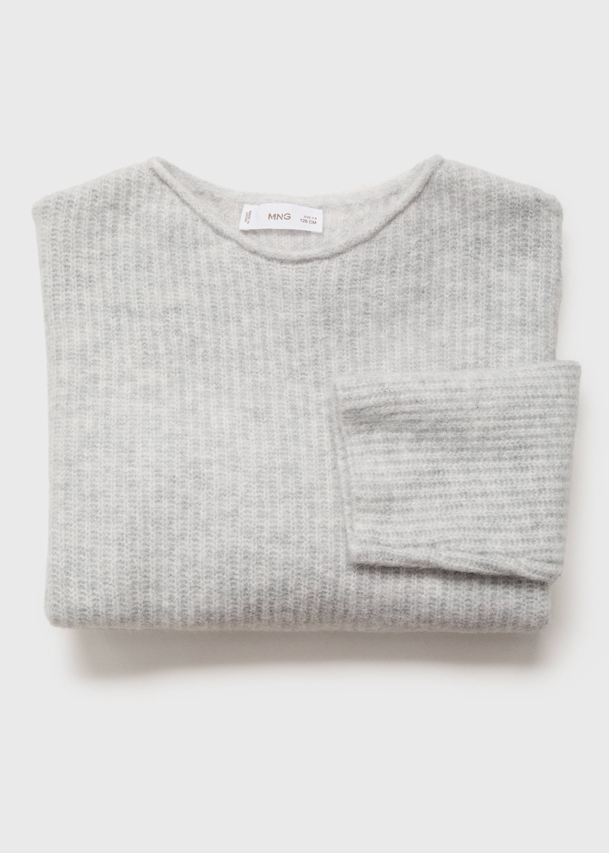 Knitted ribbed sweater - Details of the article 8