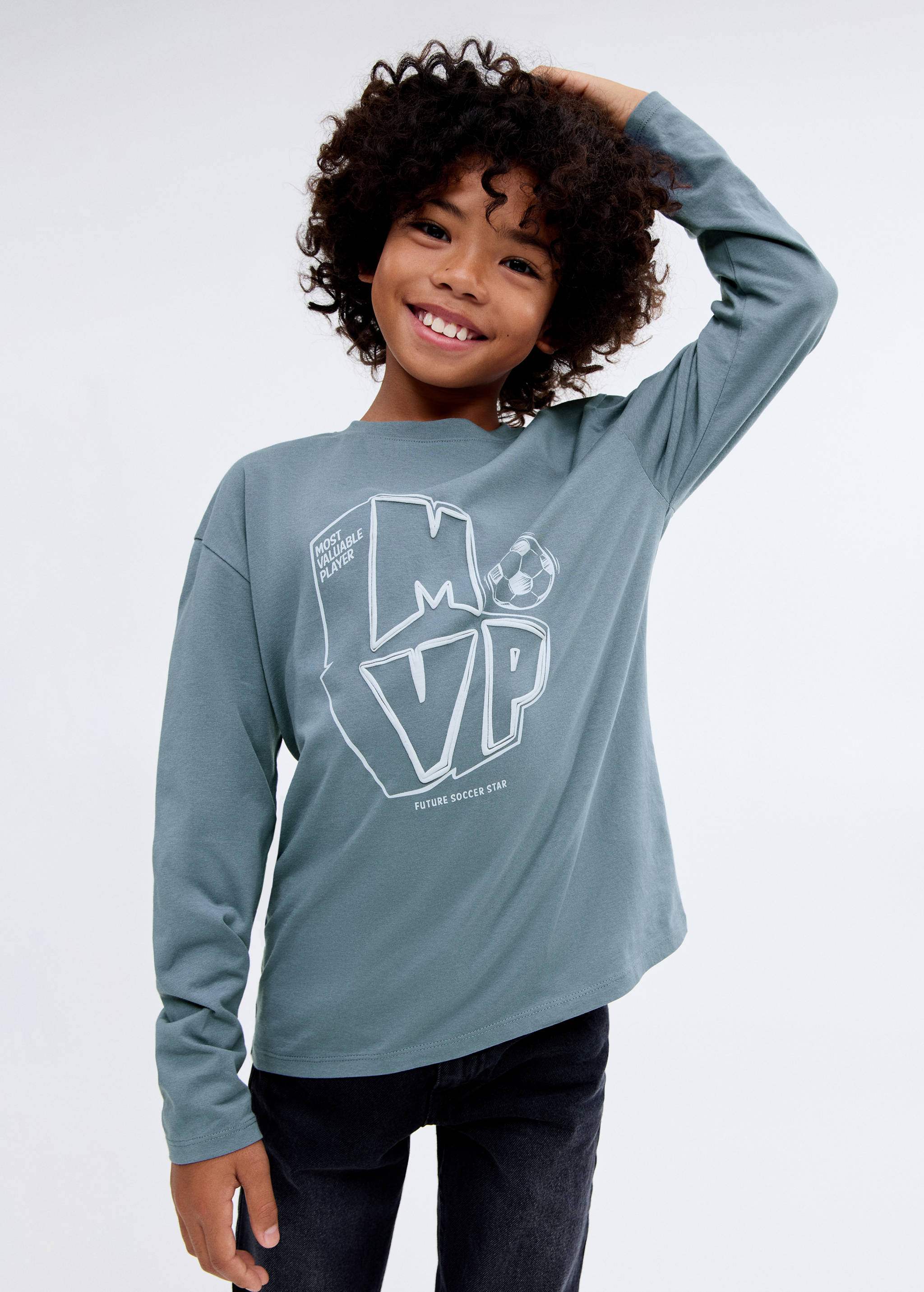 Short-sleeved printed t-shirt - General plane