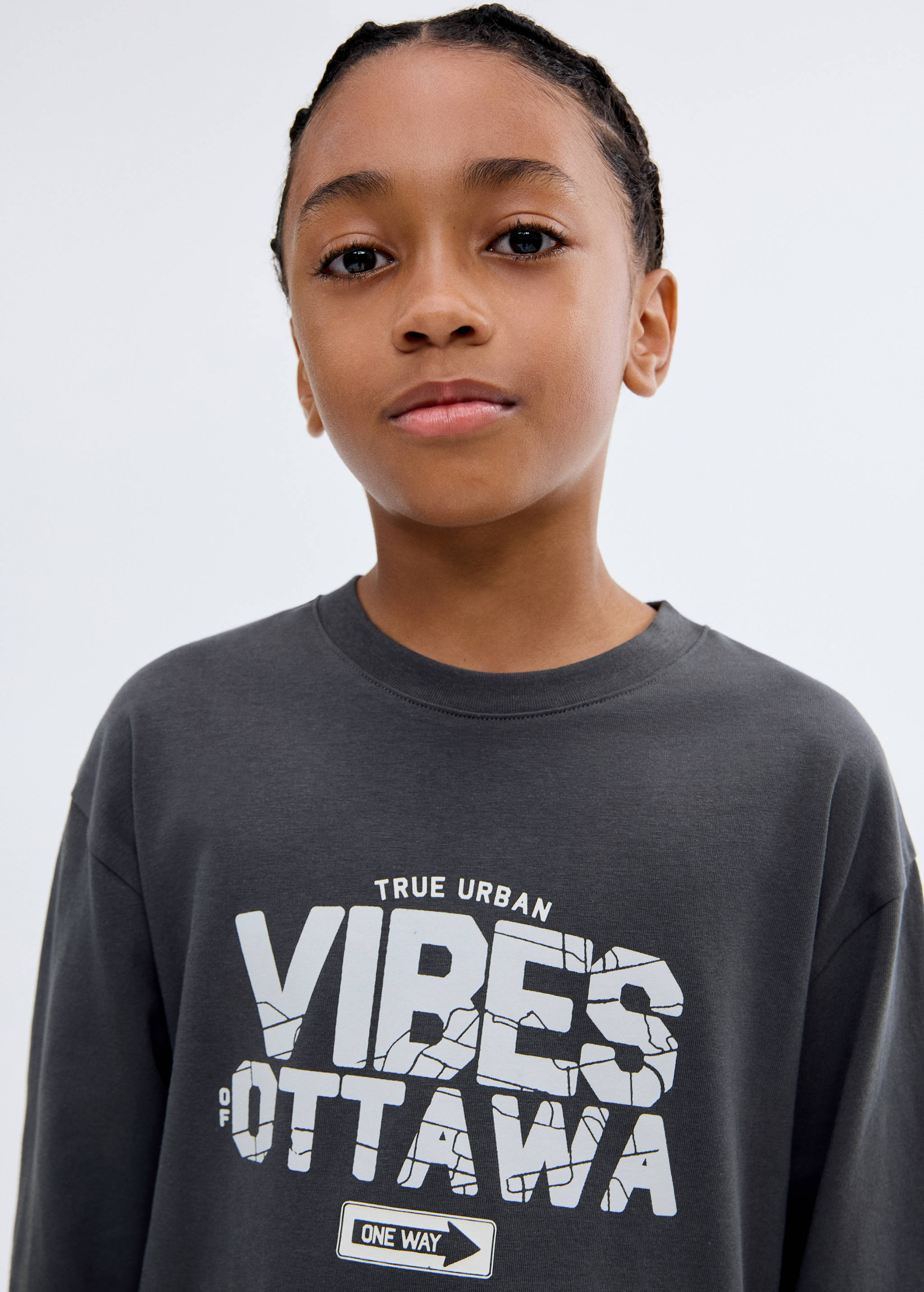 Short-sleeved printed t-shirt - Details of the article 1