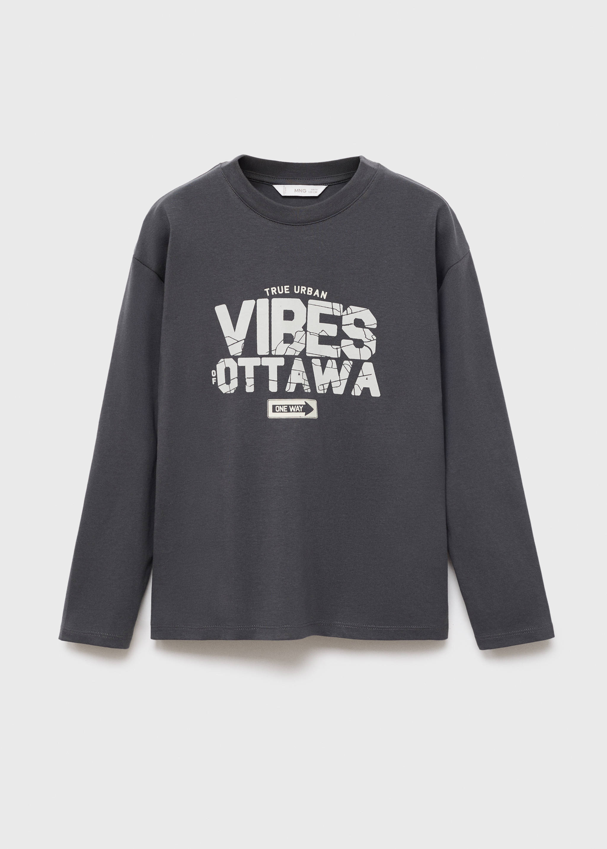 Short-sleeved printed t-shirt - Article without model