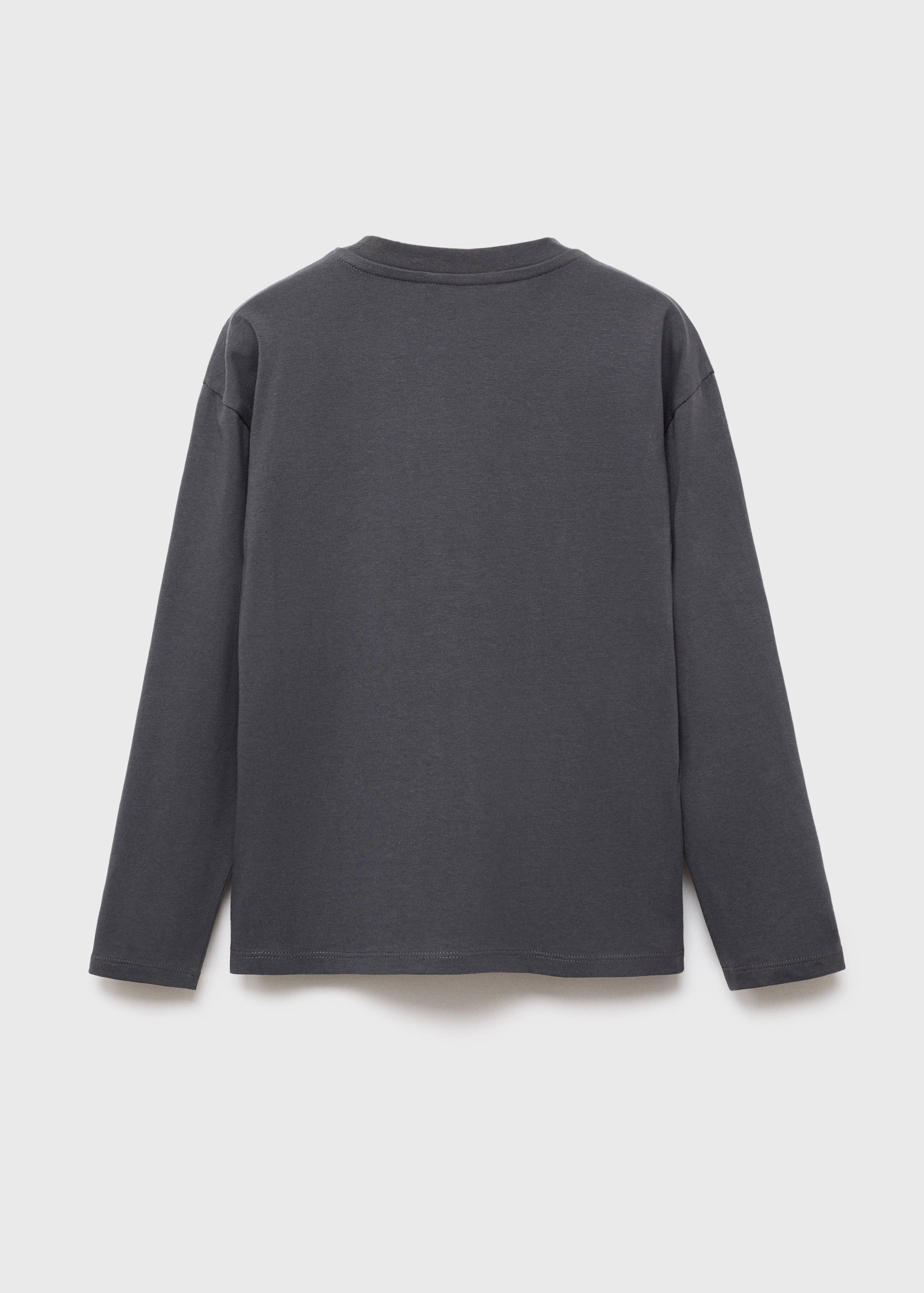 Short-sleeved printed t-shirt - Reverse of the article