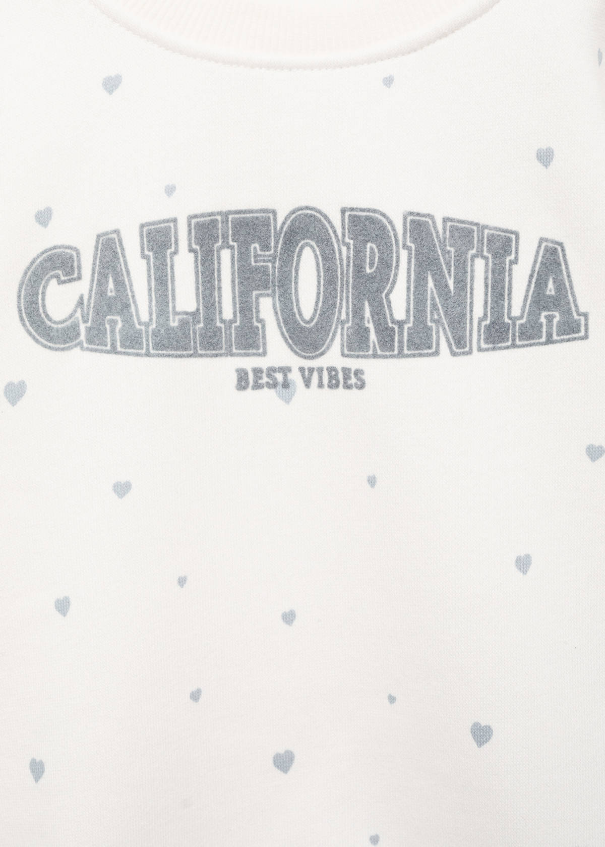 Hearts printed sweatshirt — Off White