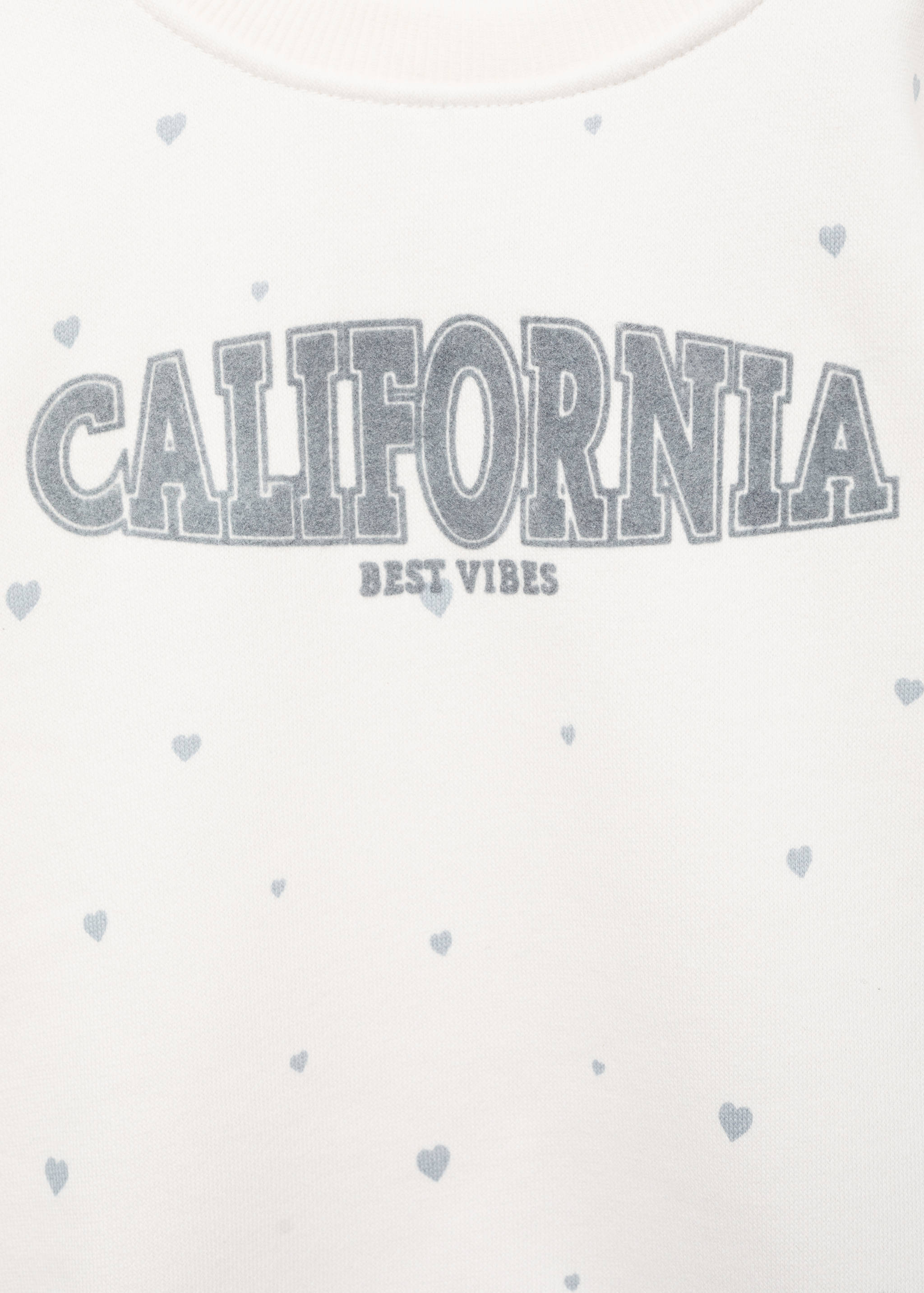 Hearts printed sweatshirt - Details of the article 8