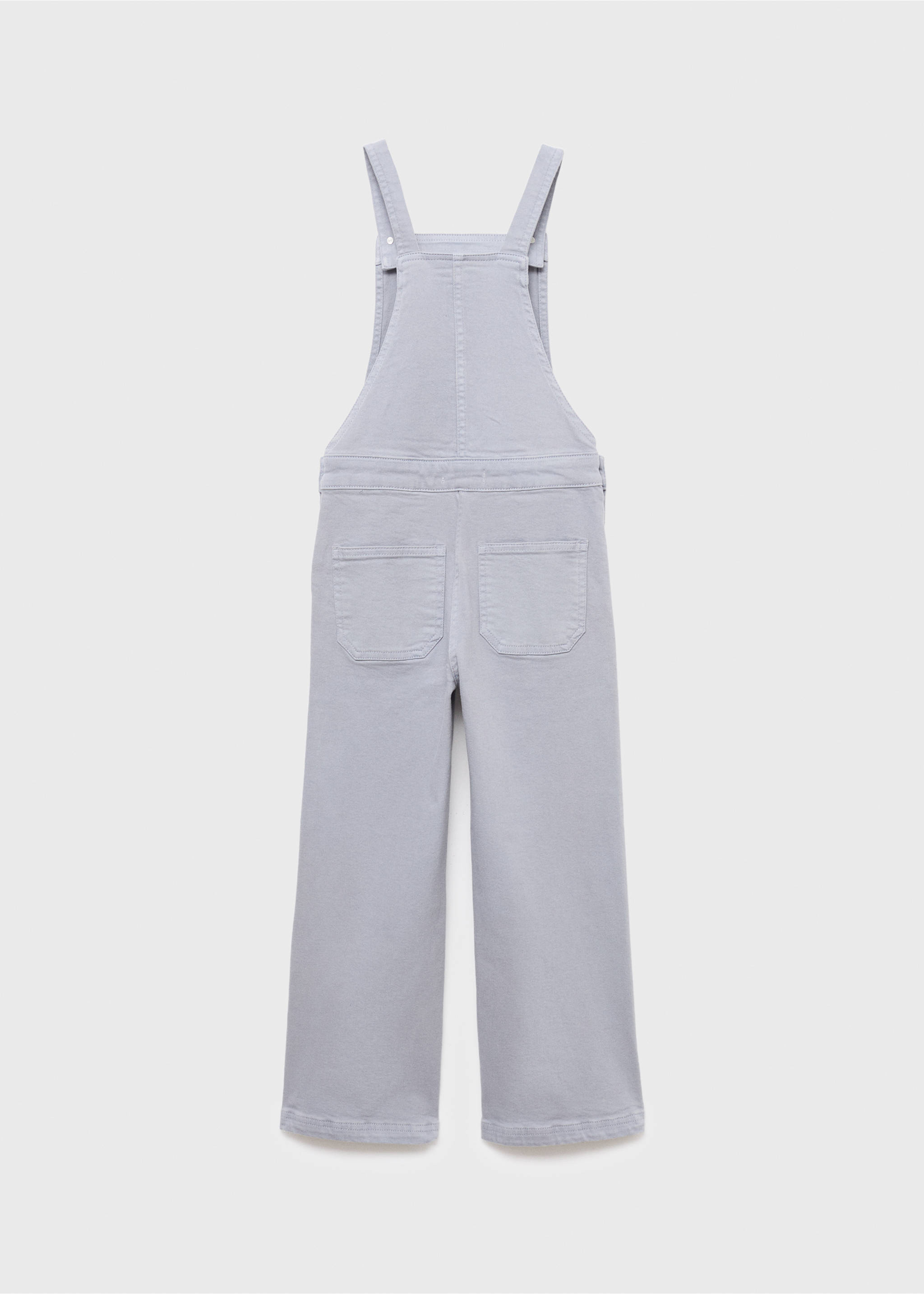 Long denim jumpsuit - Reverse of the article, Blue. Ref: 17074419-00.