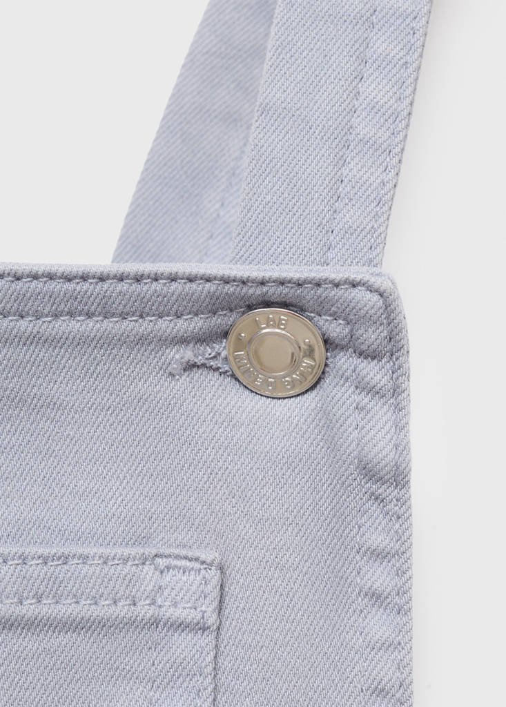 Long denim jumpsuit — Blue