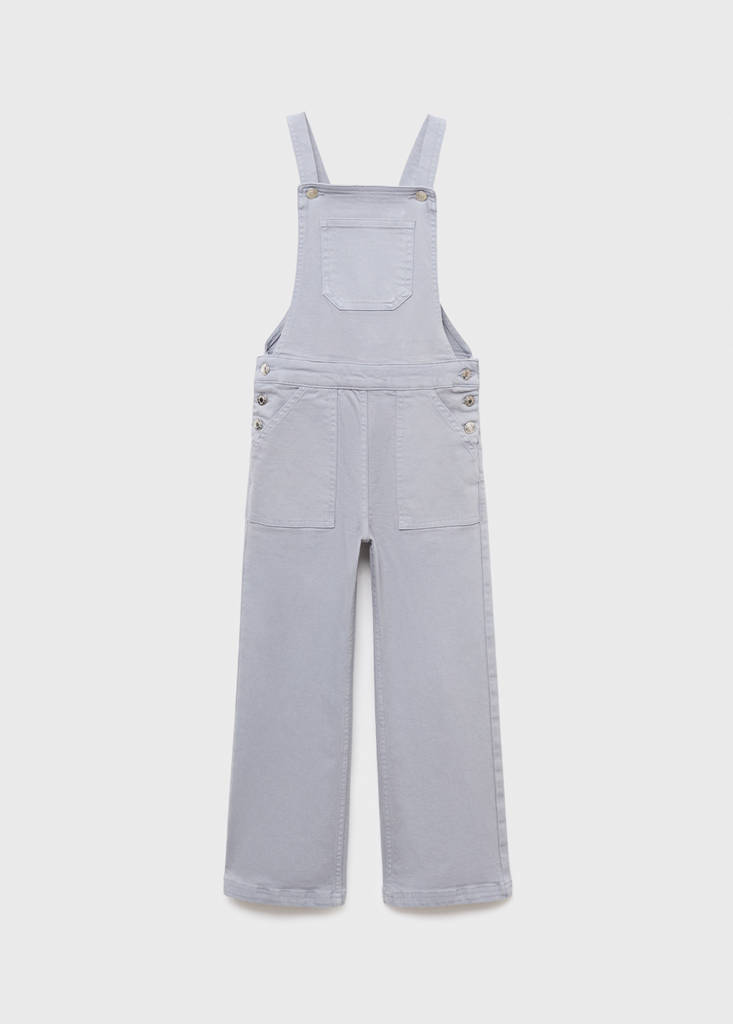 Long denim jumpsuit — Blue