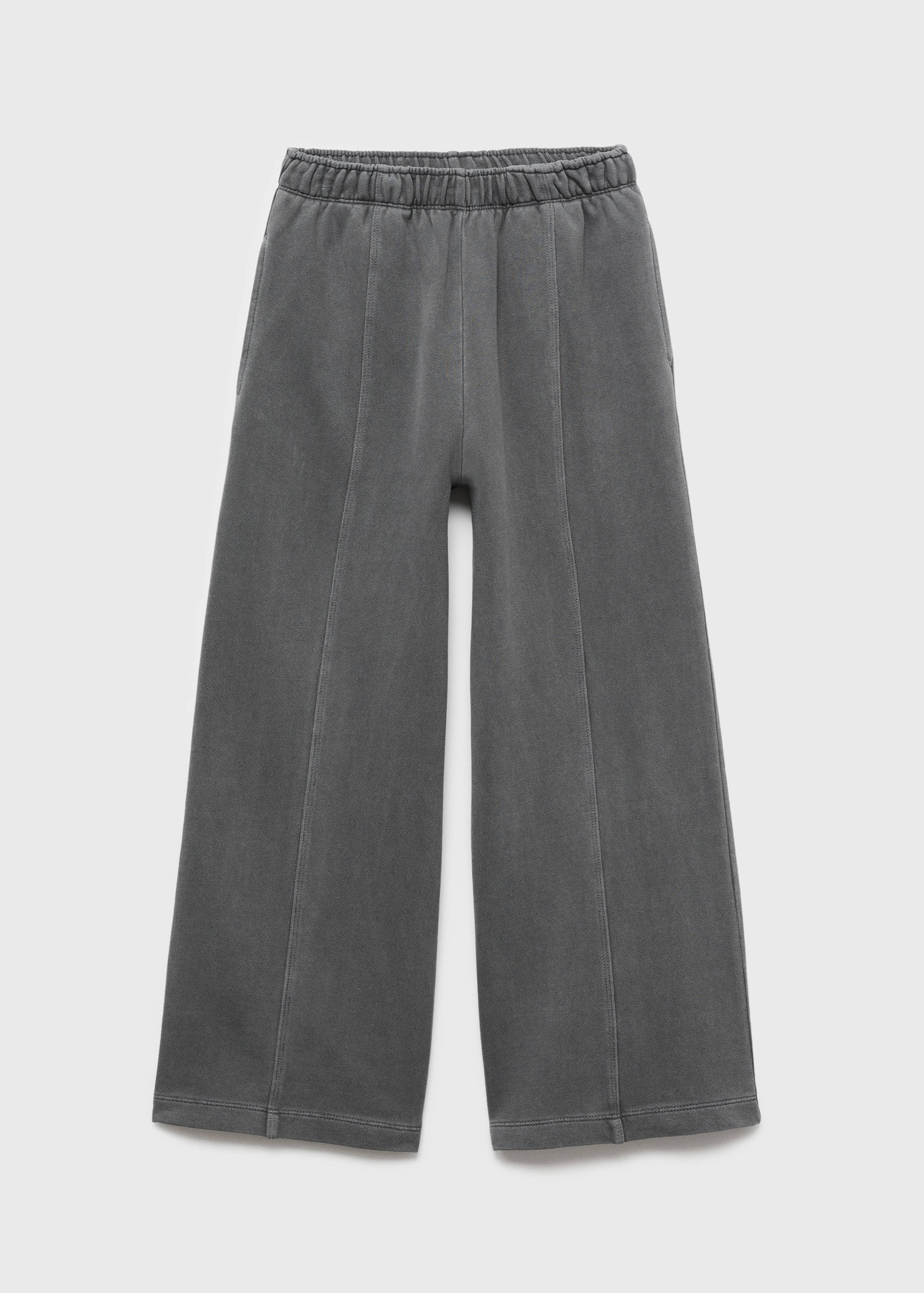 Wide leg joggers with seam detail - Article without model