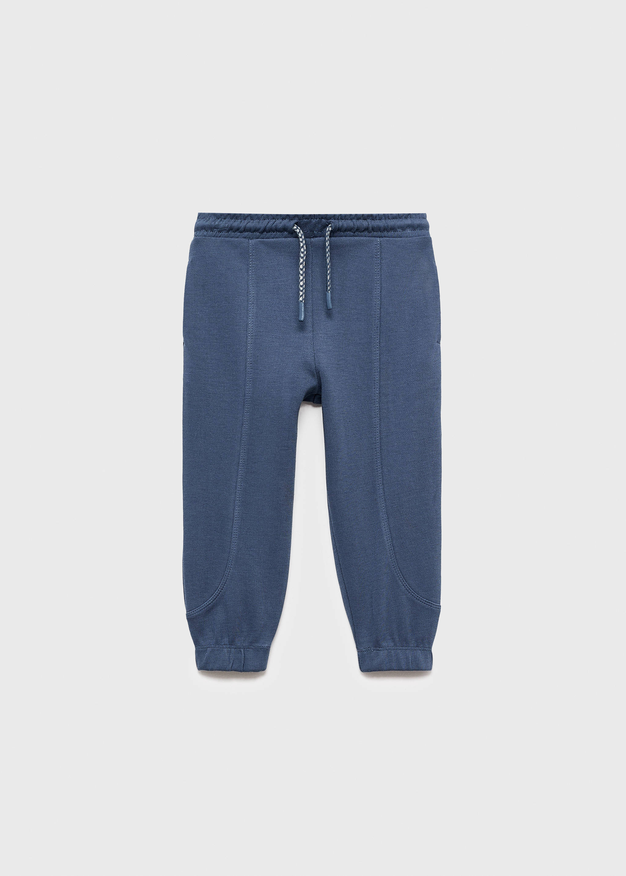 Cotton joggers with elastic waist - Article without model