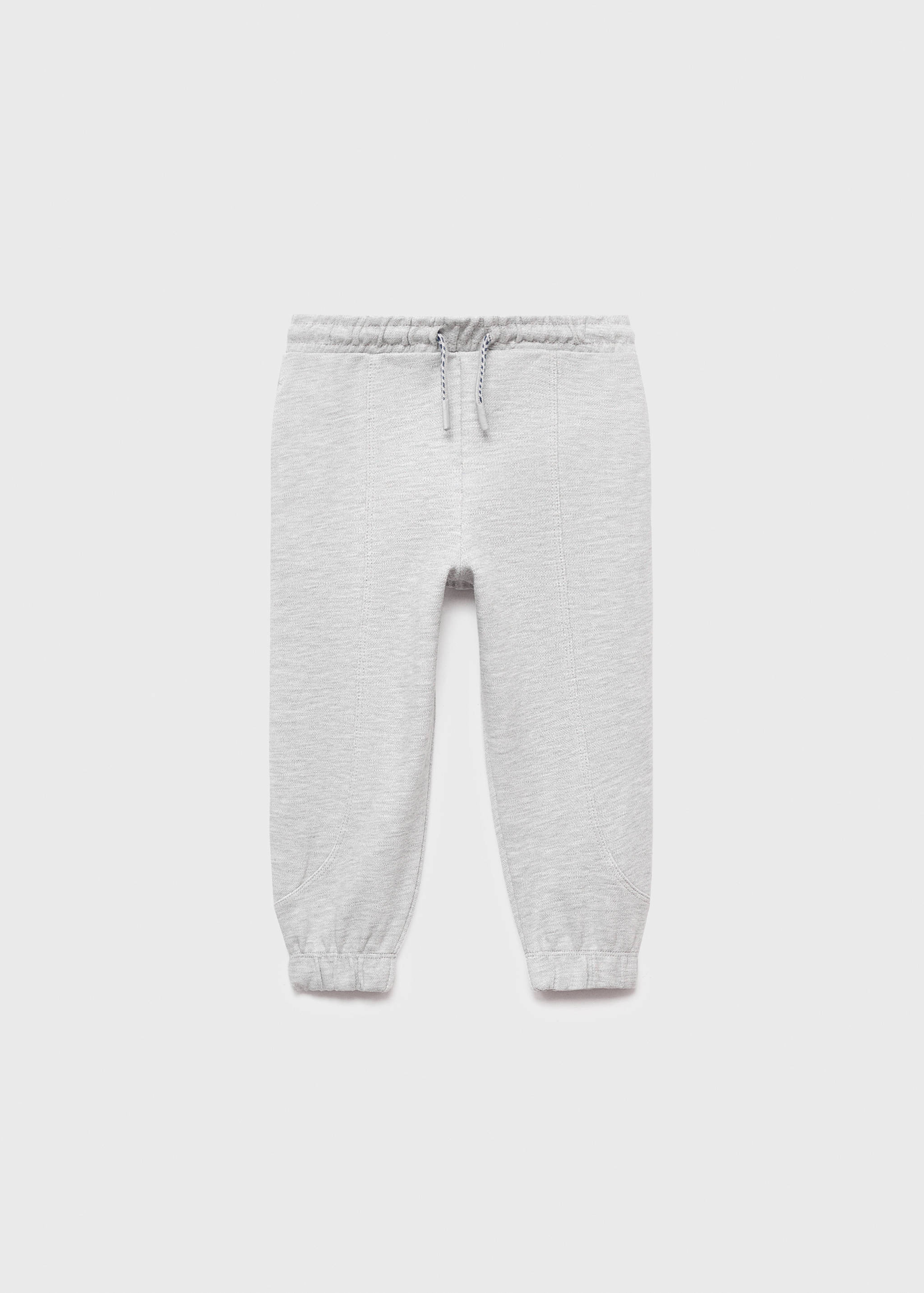 Cotton joggers with elastic waist - Article without model
