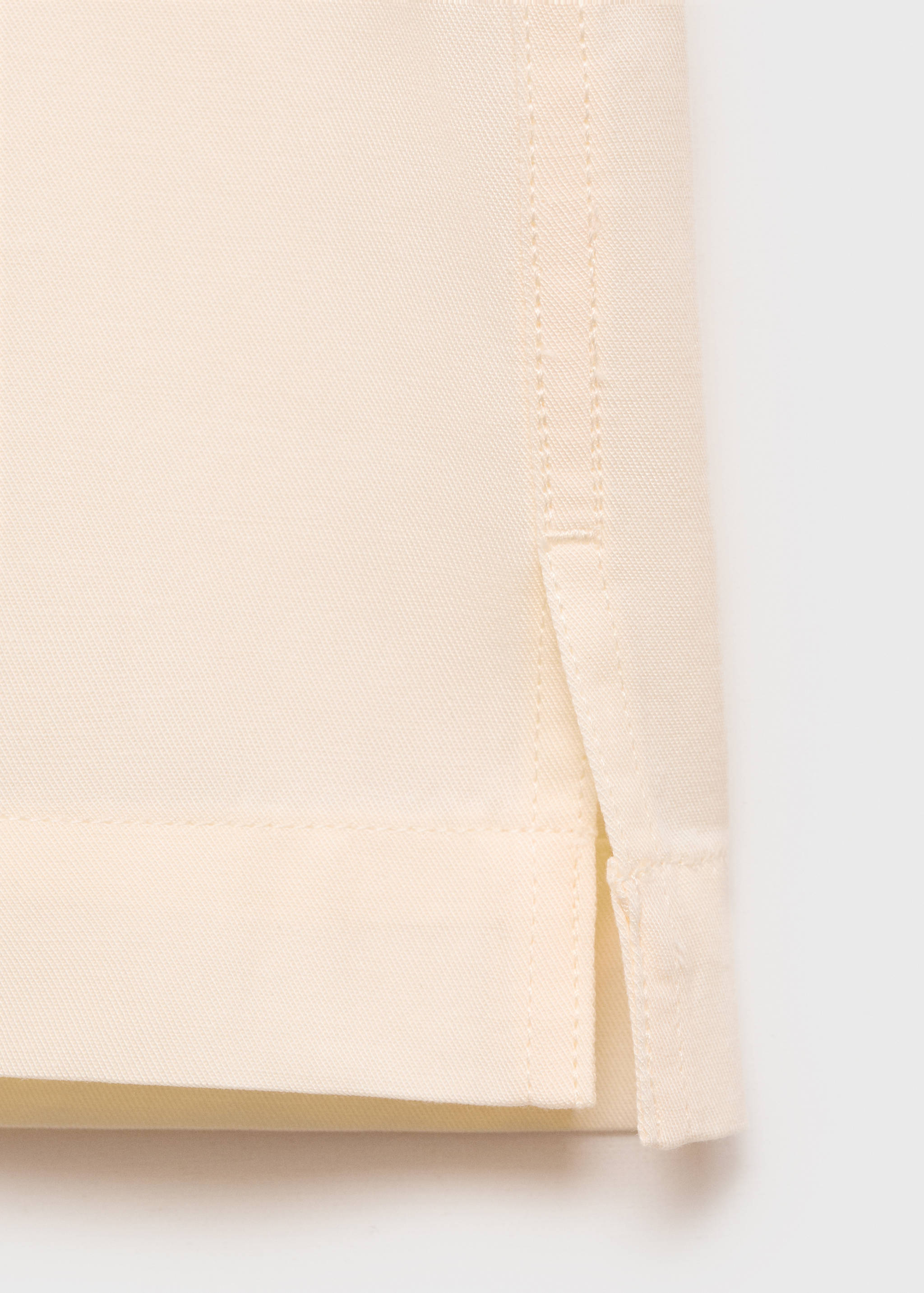 Хлопковая рубашка regular fit с карманом - Деталь изделия 0