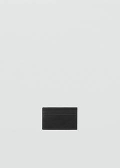 Texture card holder — Black 2