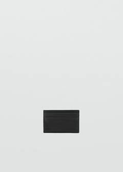 Texture card holder — Black 1