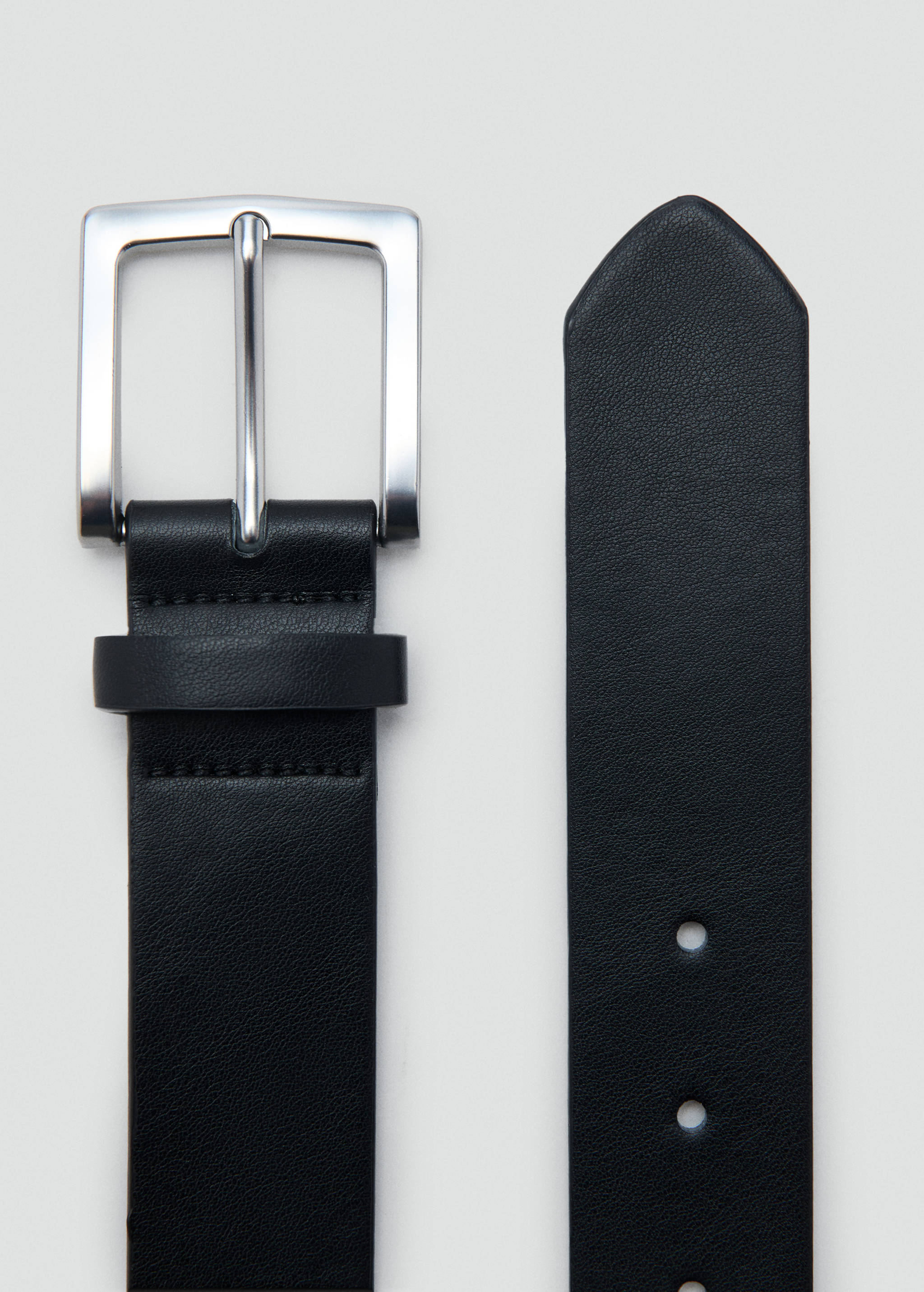 Faux-leather belt - Medium plane