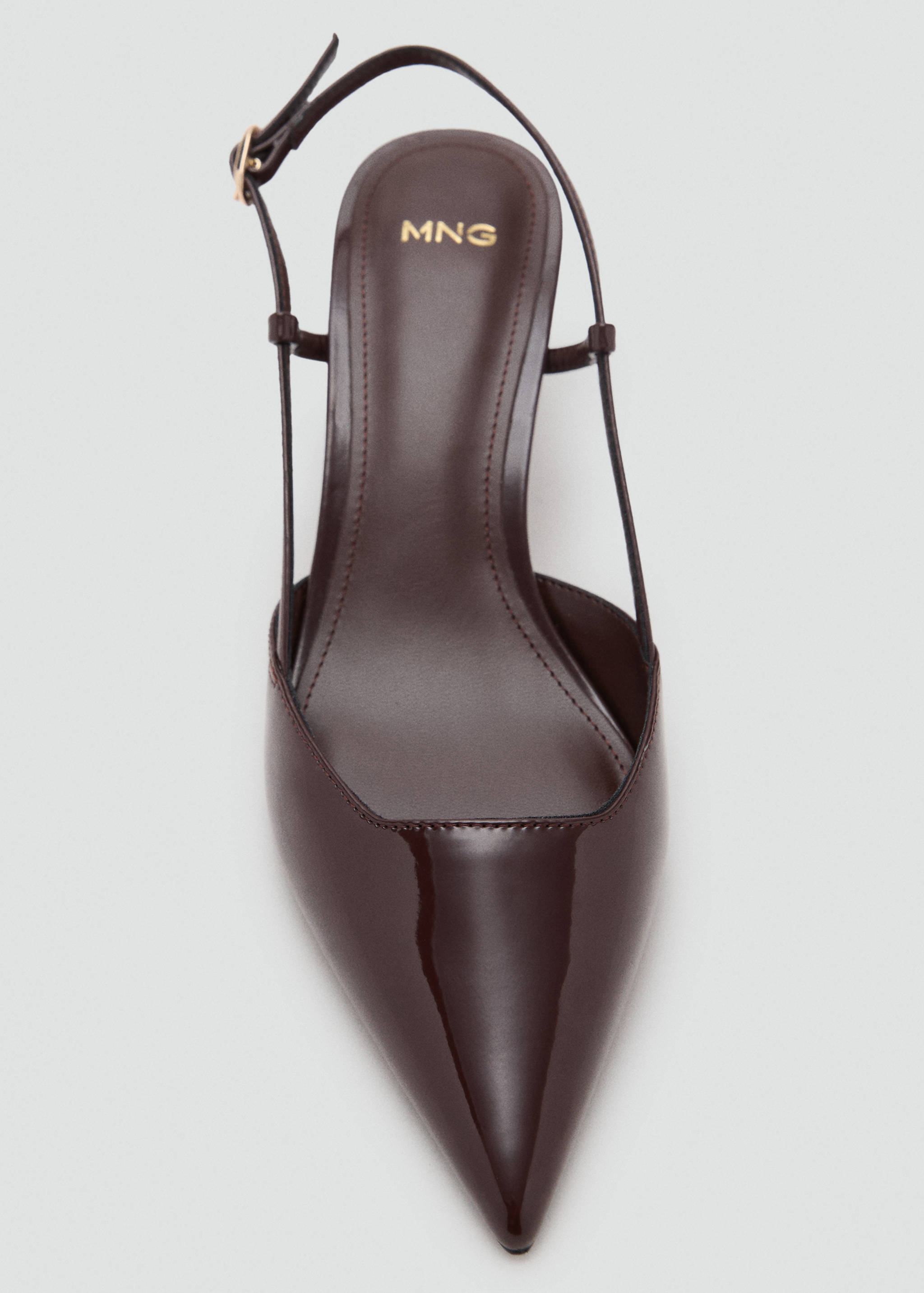 Kitten-heel patent leather shoes - Details of the article 2