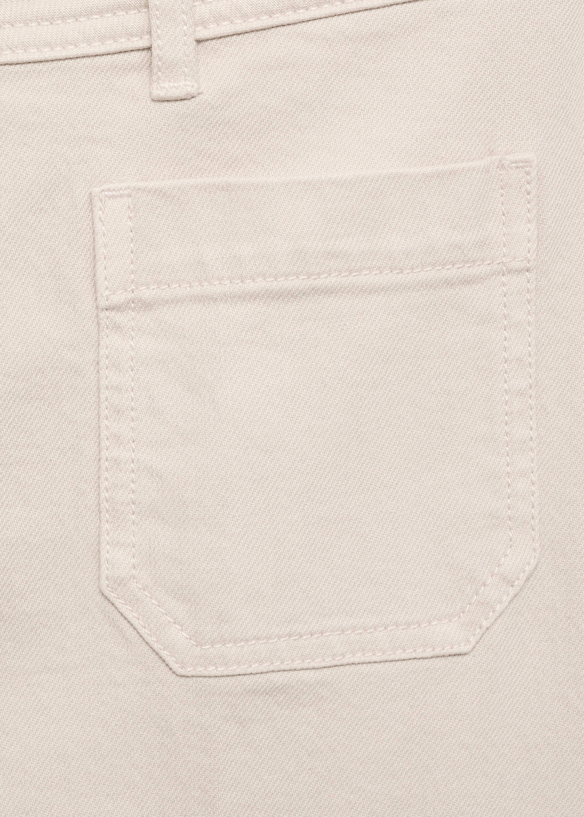 Calças de ganga wide leg com bolsos - Pormenor do artigo 0