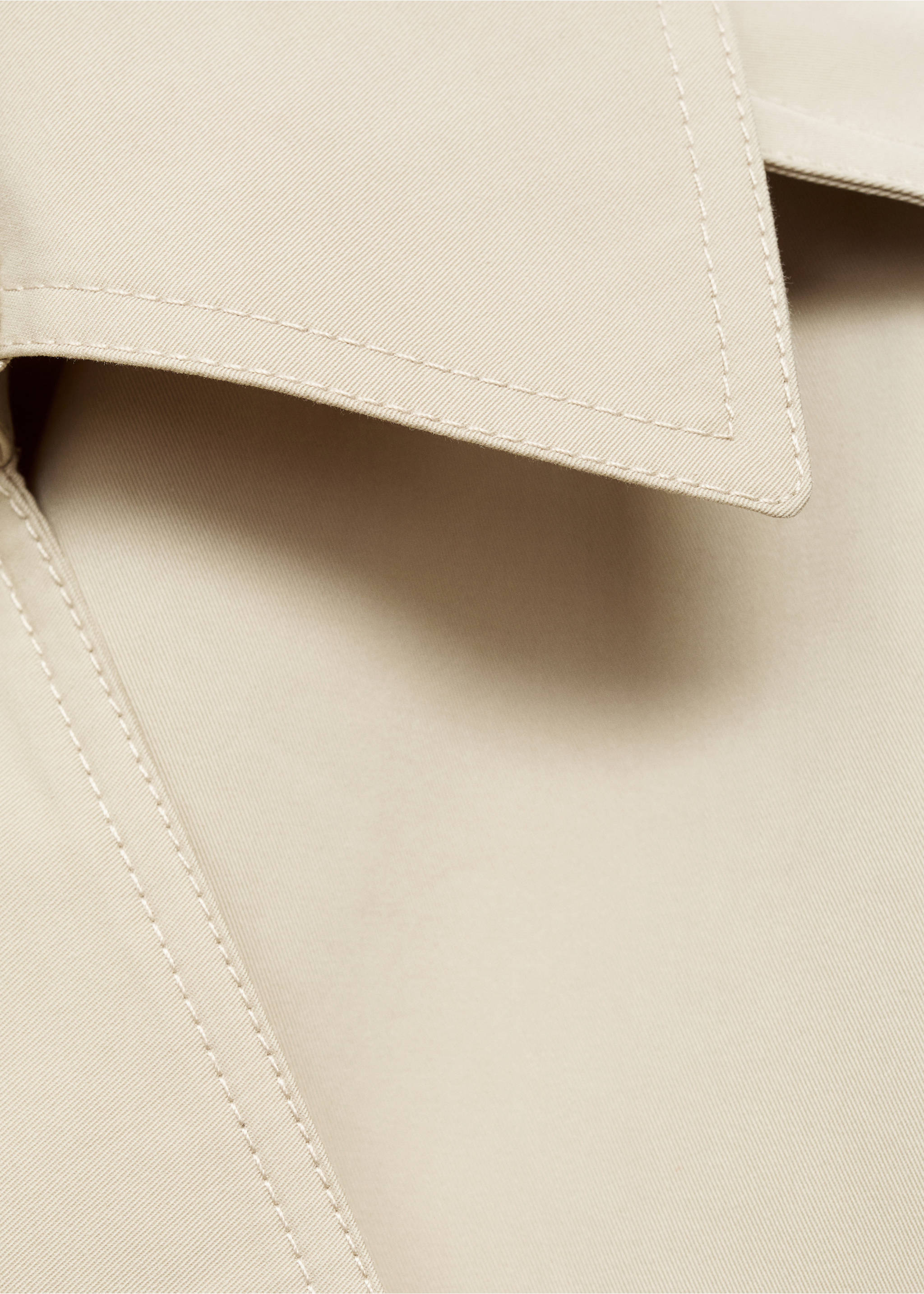 Trench crop double boutonnage - Détail de l'article 0, Beige. Ref: 17074438-00.