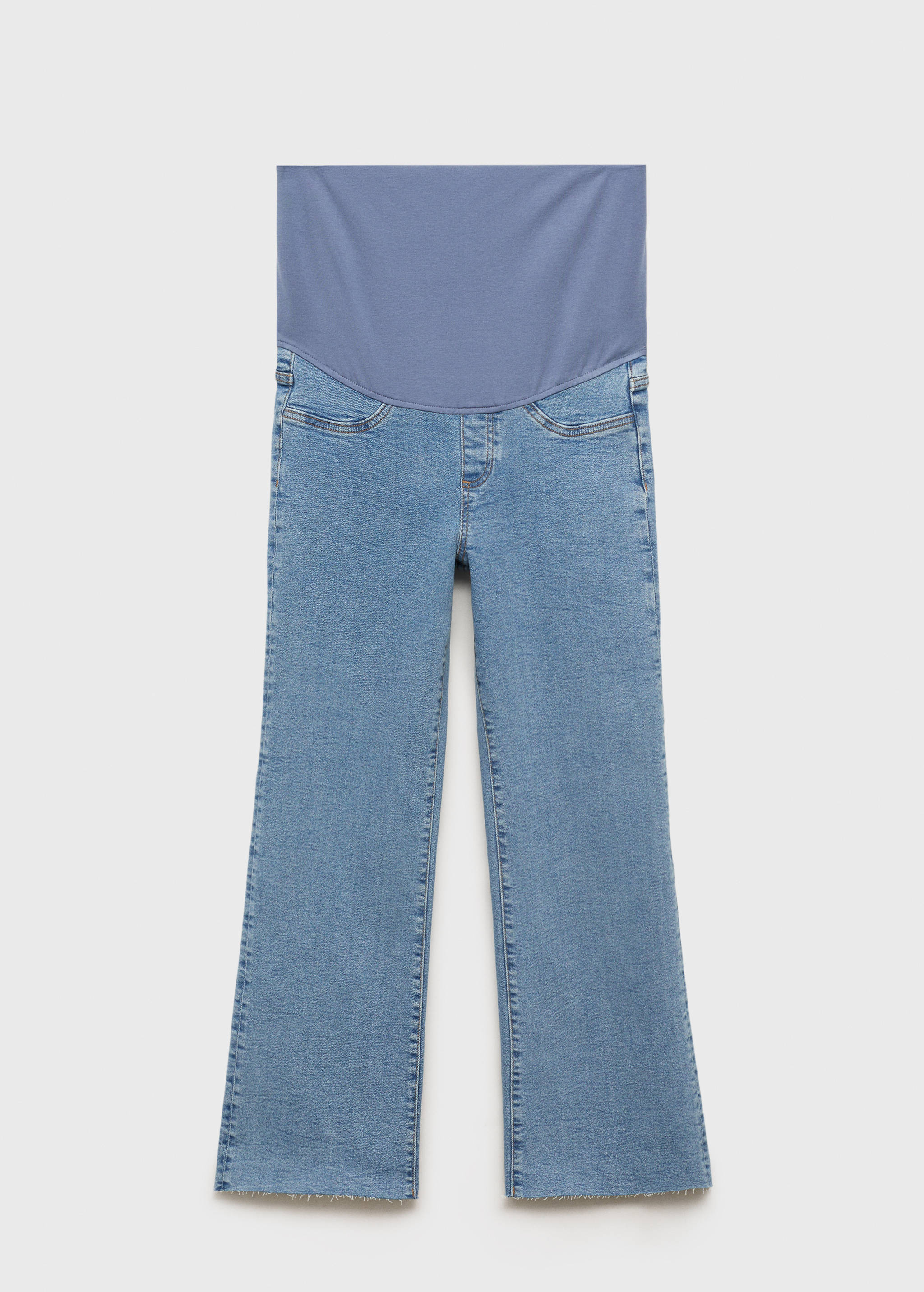 Maternity flared cropped jeans - Article without model