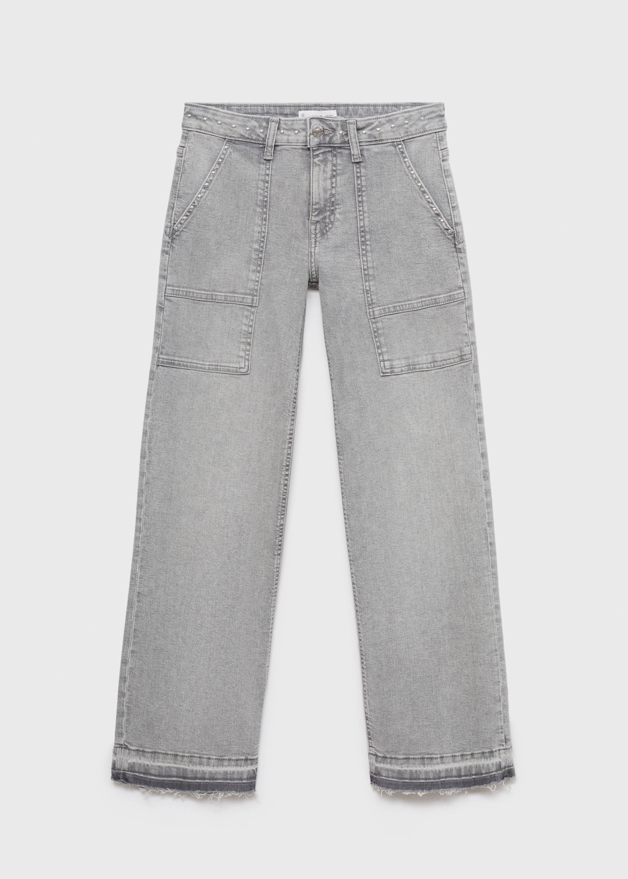 Jean style jupe-culotte clouté - Article sans modèle