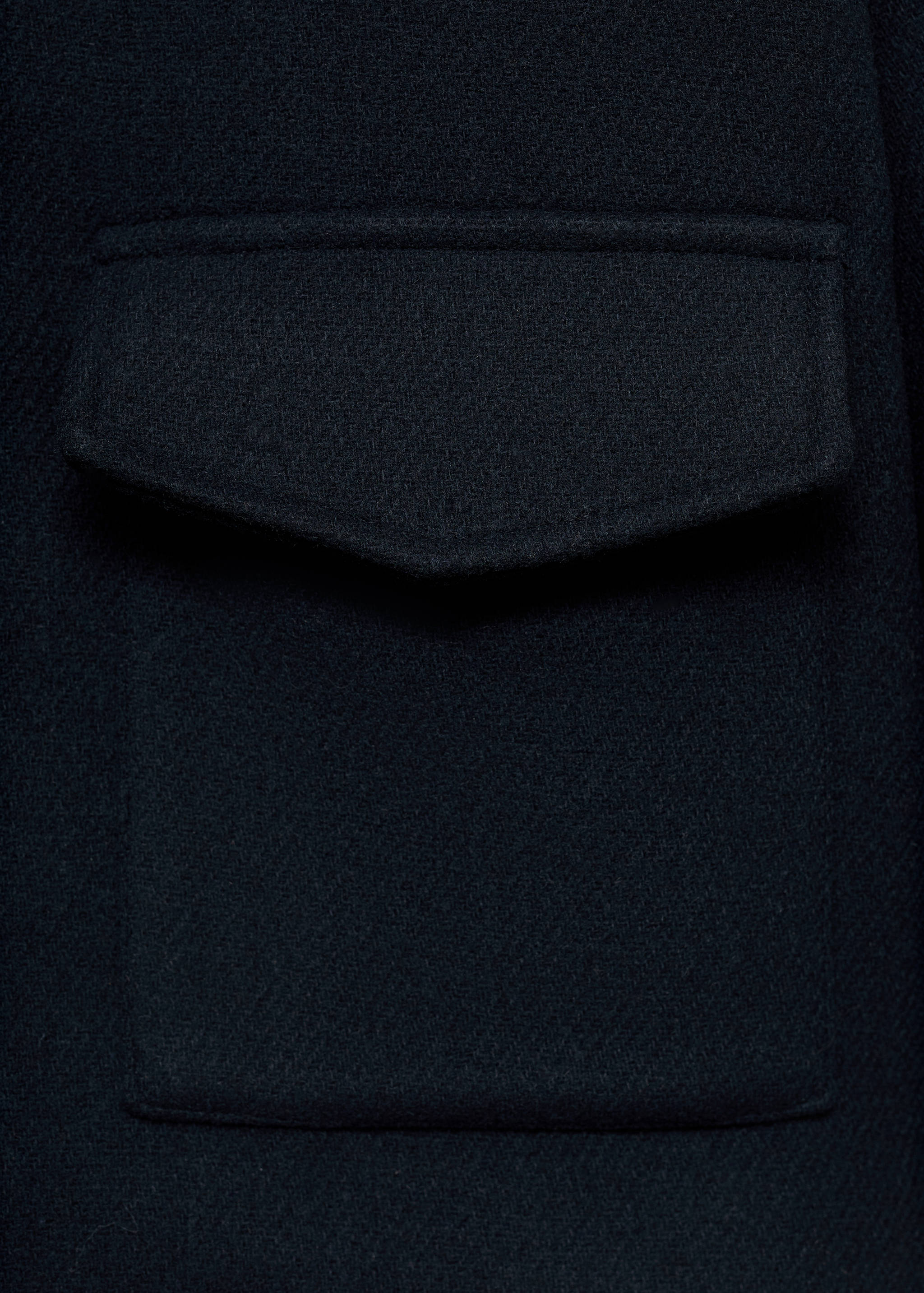 Wool fabric coat - Details of the article 0