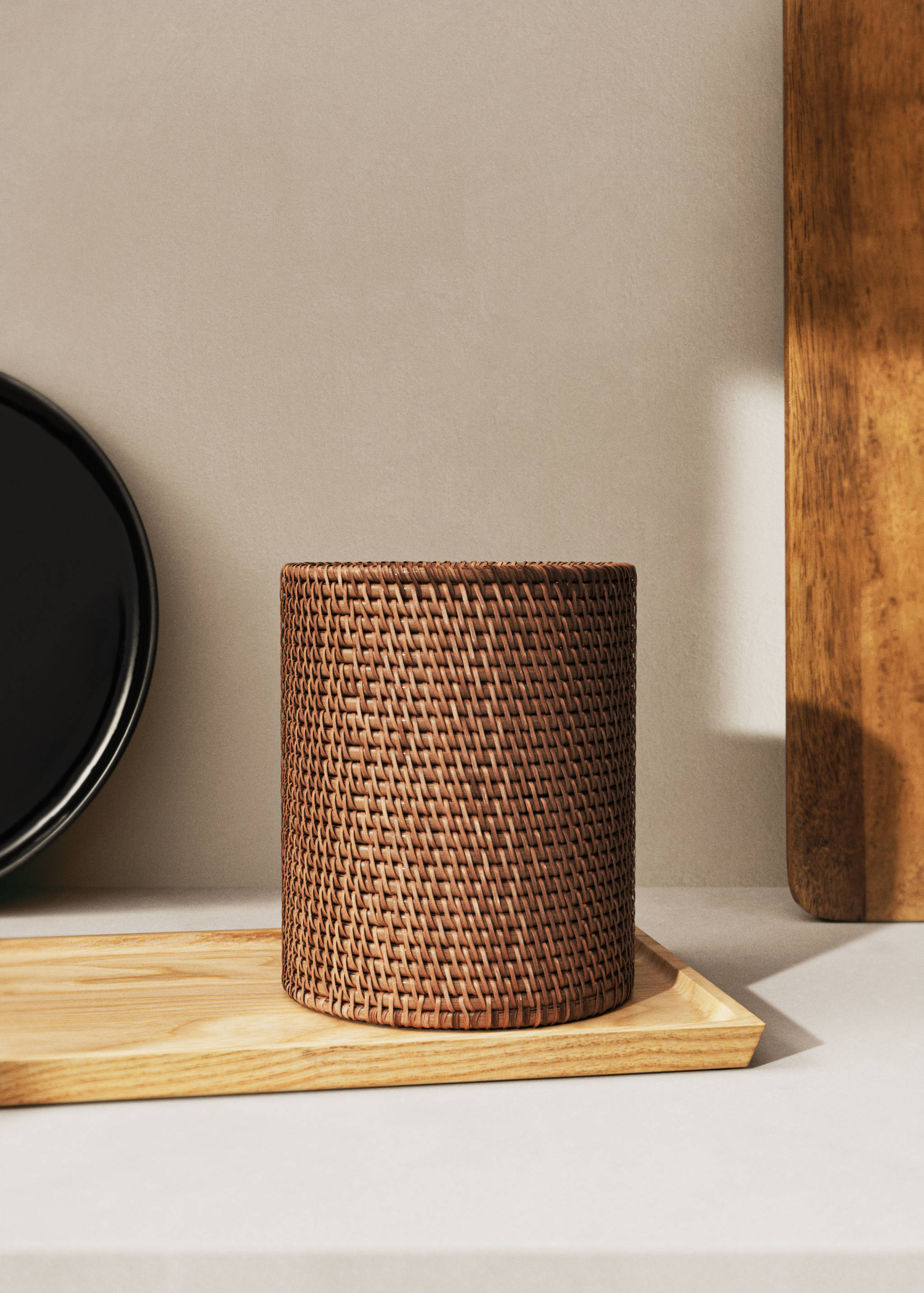 Rattan kitchen basket - General plane