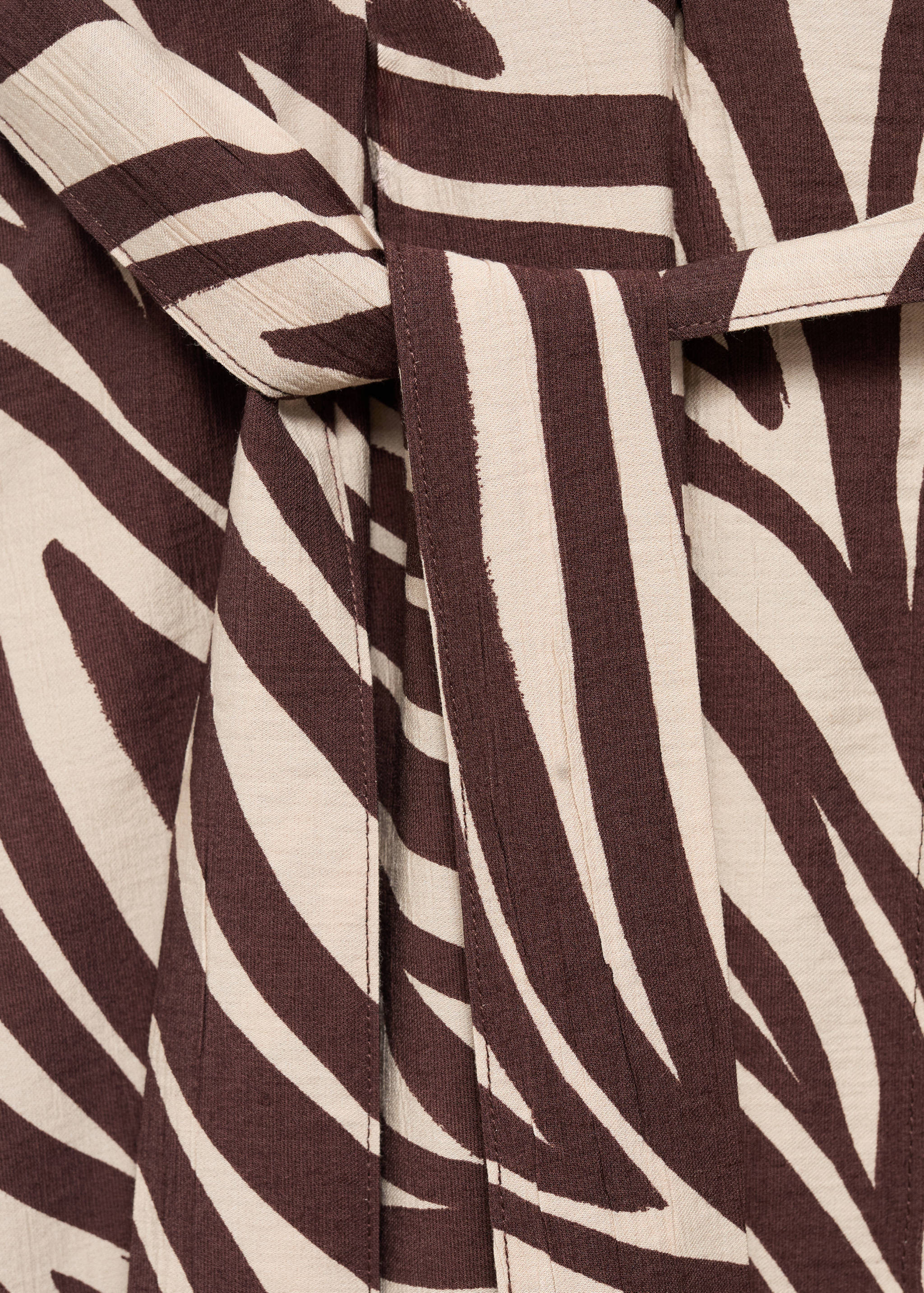 Košilové šaty s potiskem - Detail zboží 8