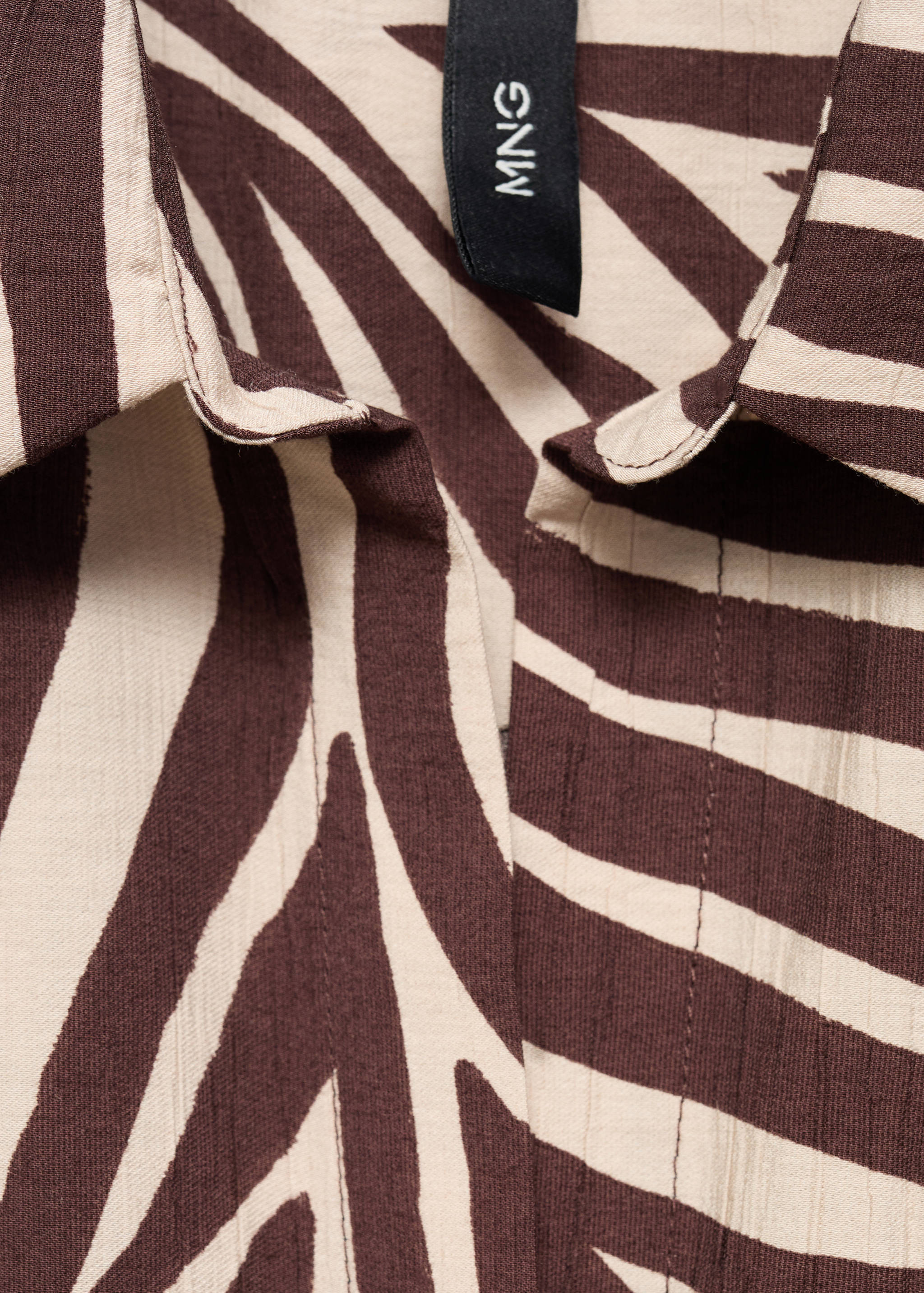 Košilové šaty s potiskem - Detail zboží 0