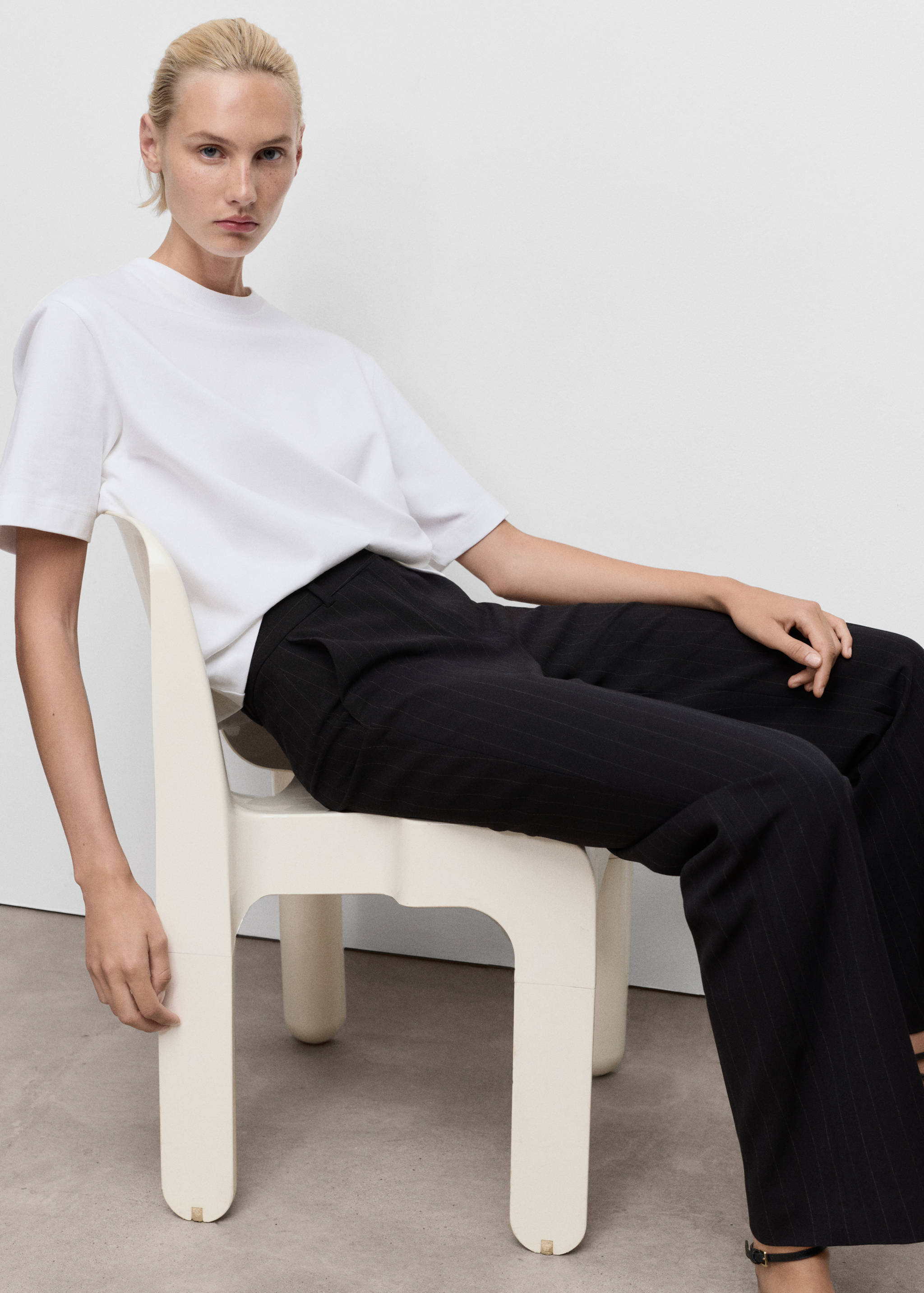 Pantalón traje recto - Detalle del artículo 2