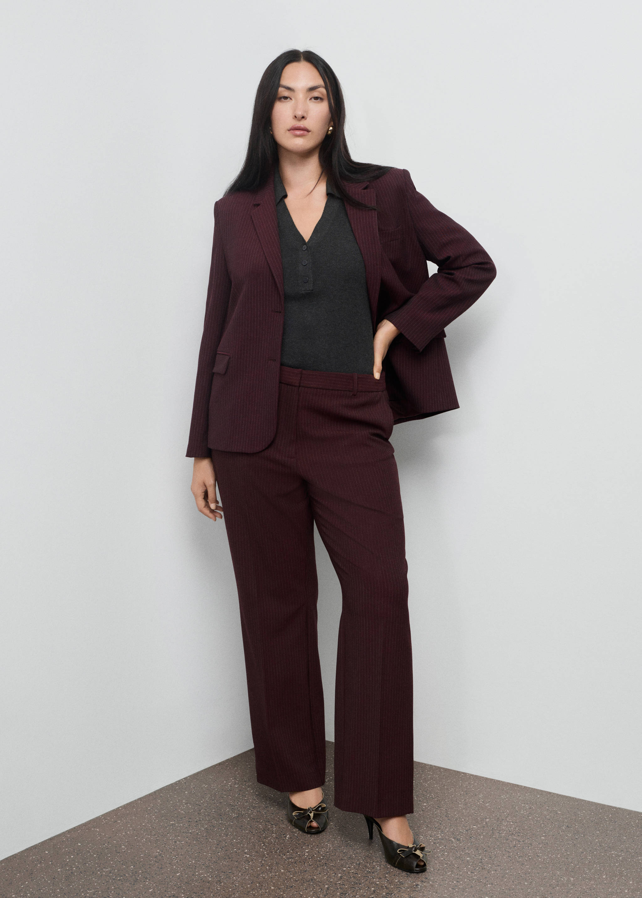 Pantalón traje recto - Detalle del artículo 3