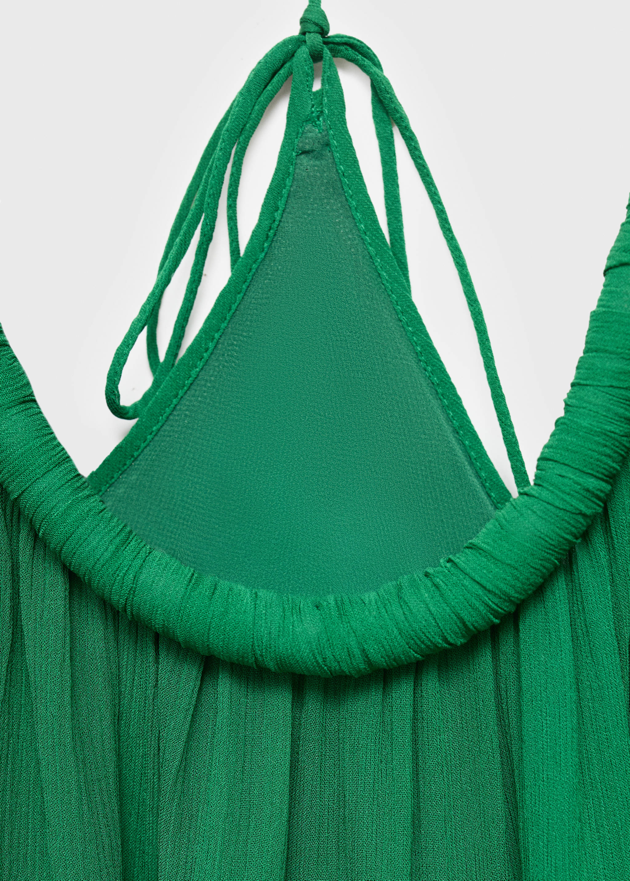 Top with pleated back neckline - Details of the article 8