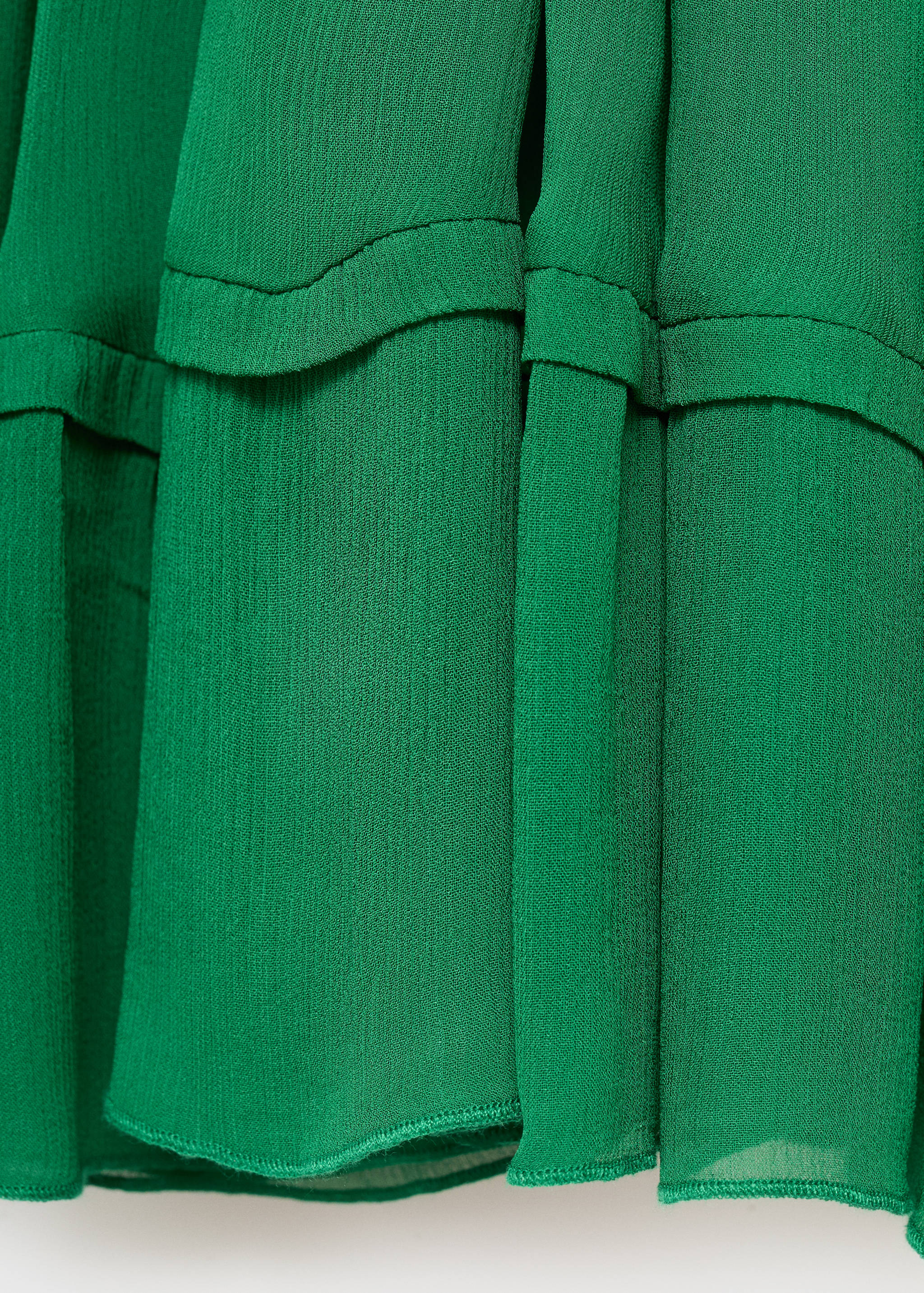 Top with pleated back neckline - Details of the article 0