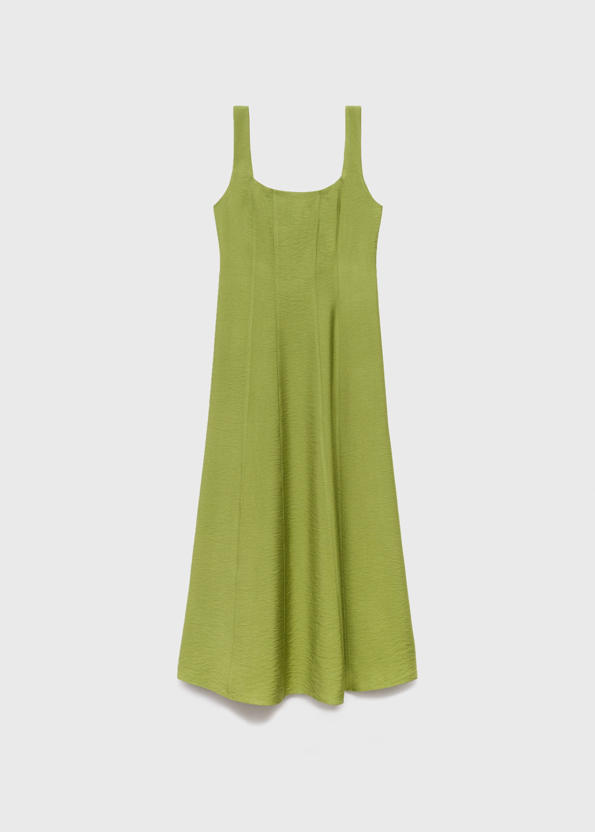 Vestido midi com costuras - Artigo sem modelo