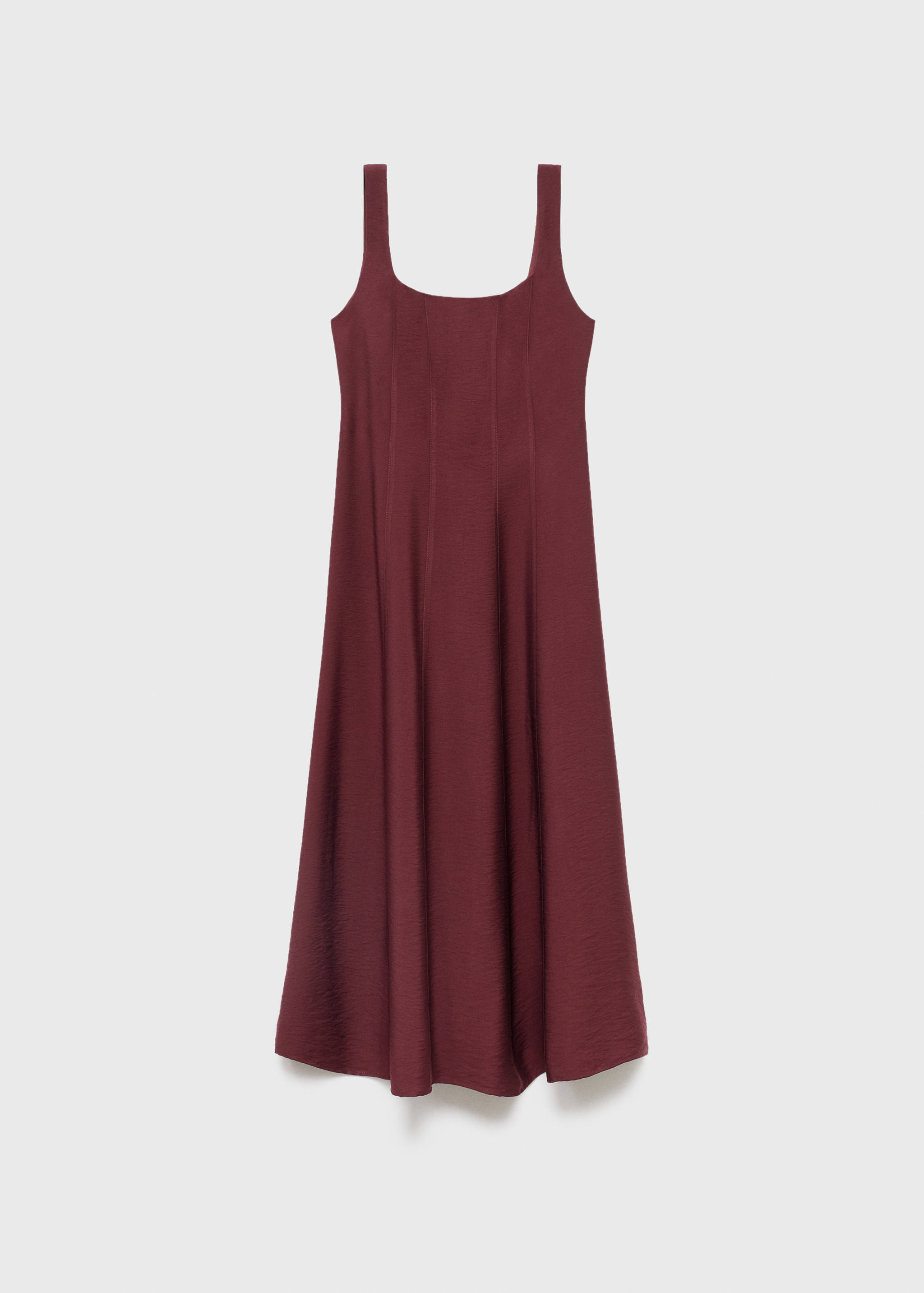 Vestido midi com costuras - Artigo sem modelo