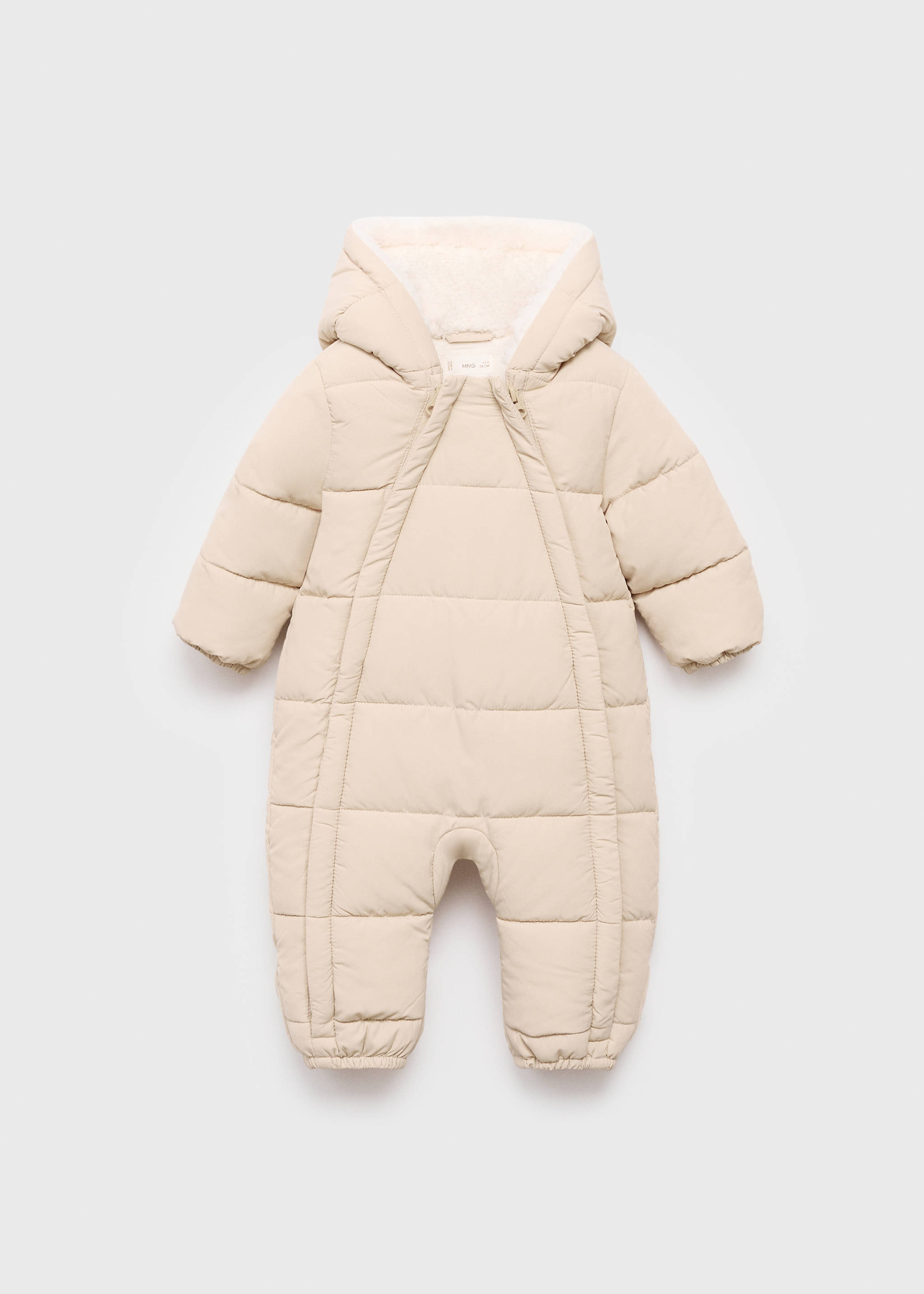 Sherpa hooded jumpsuit - Article without model