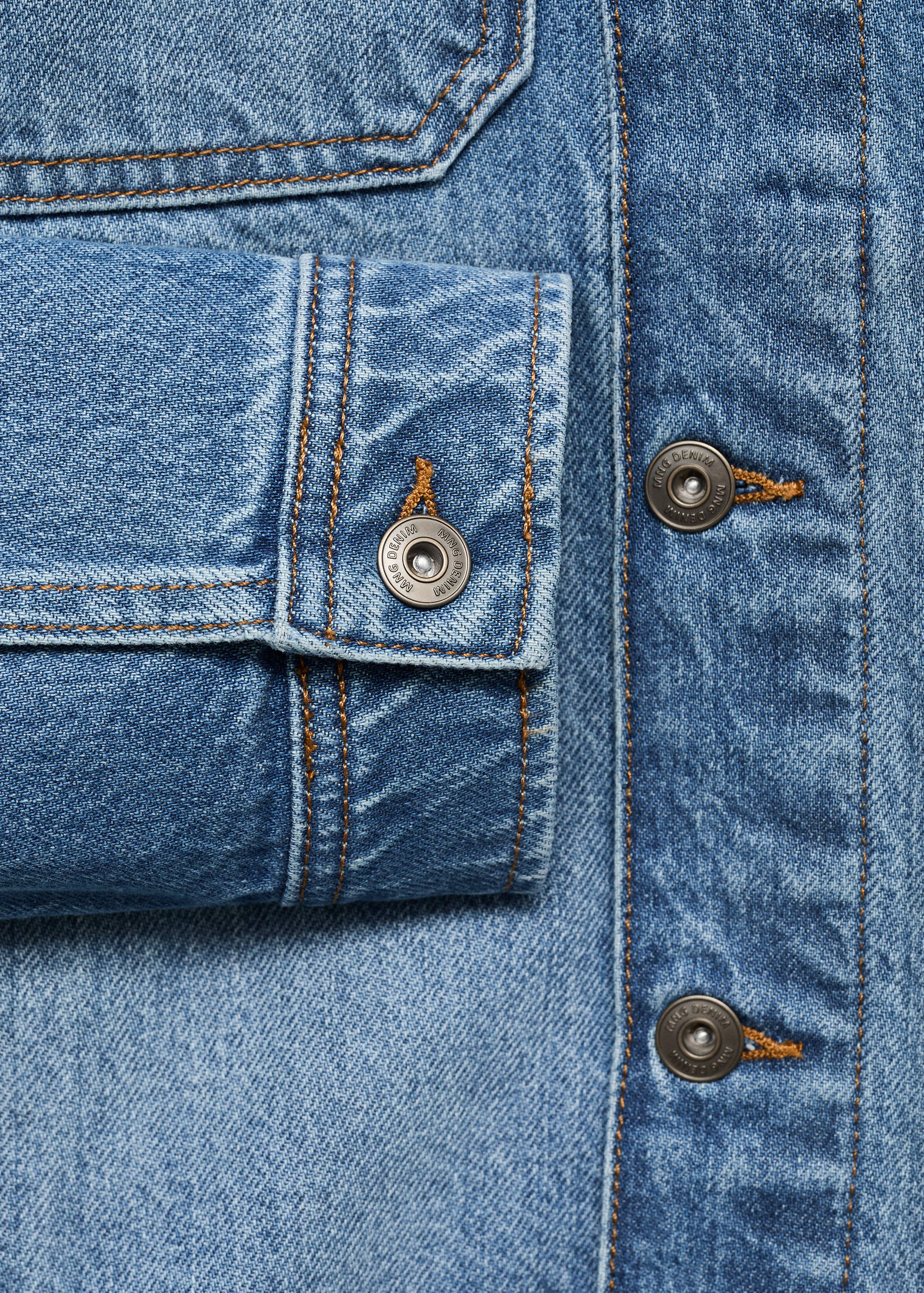 Denim jacket pockets - Details of the article 0