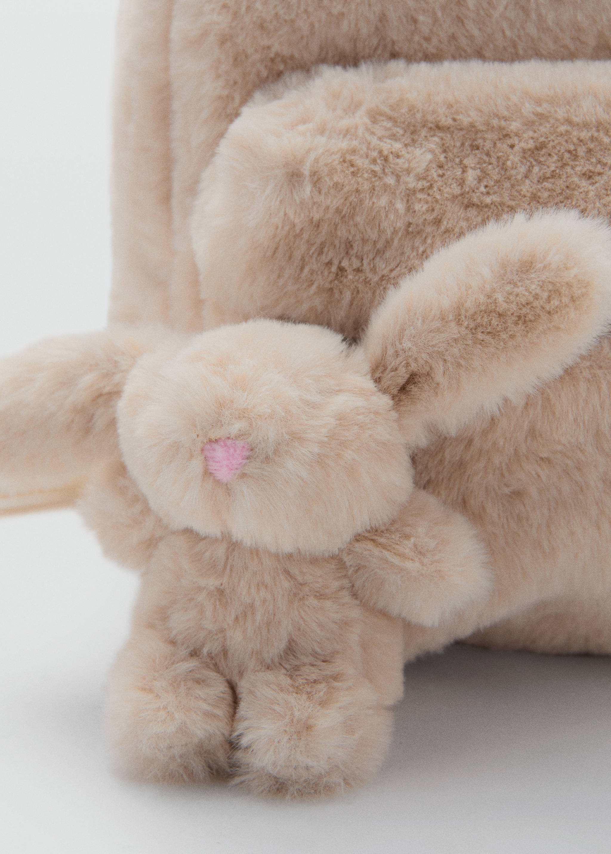 Sac à dos en fausse fourrure lapin - Détail de l'article 2