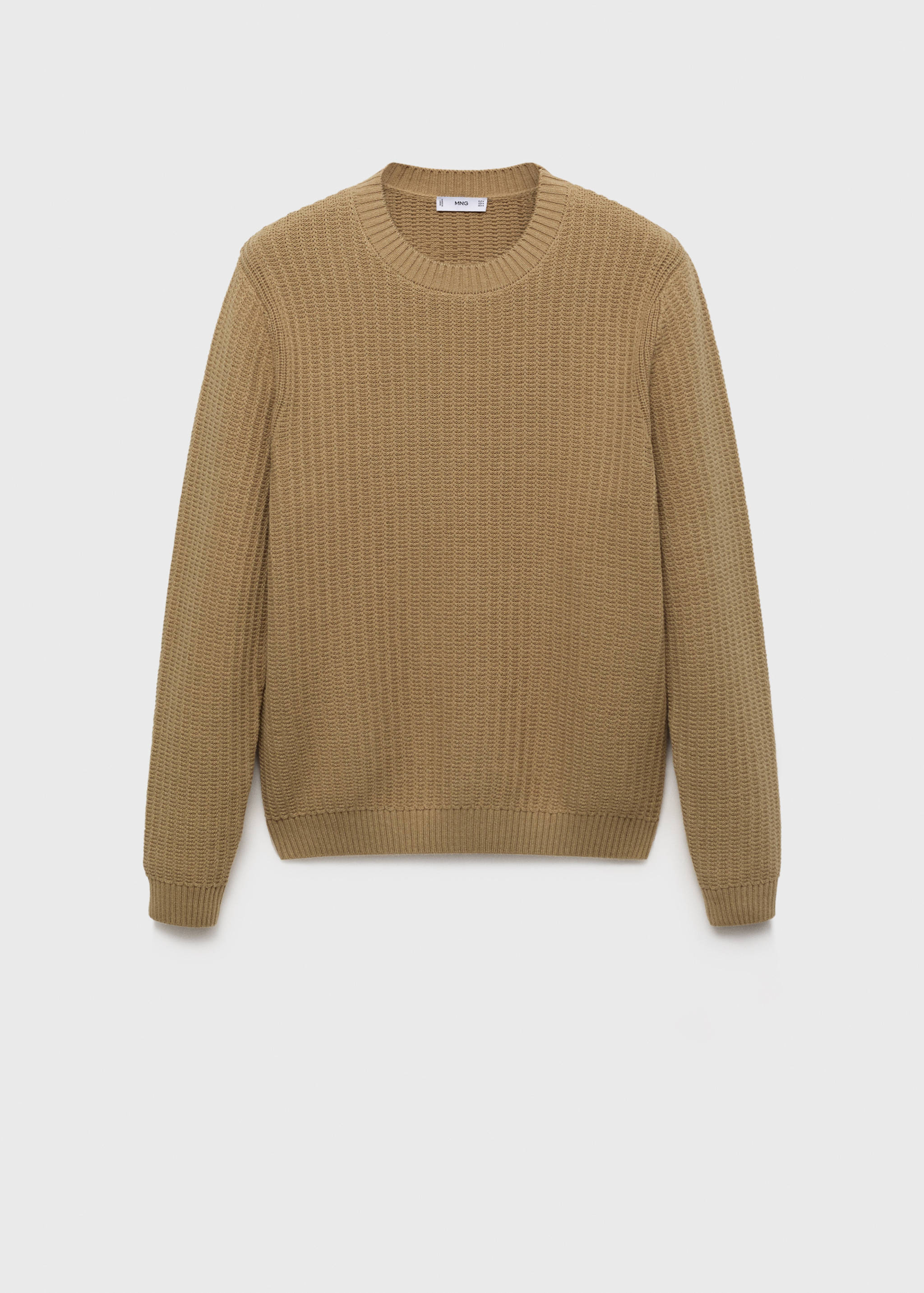 100%纯棉结构T恤 - null