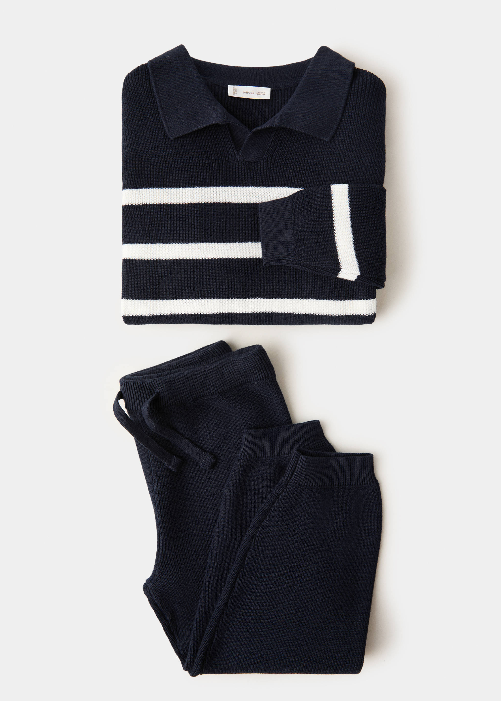 Cotton-knit trousers - Details of the article 0