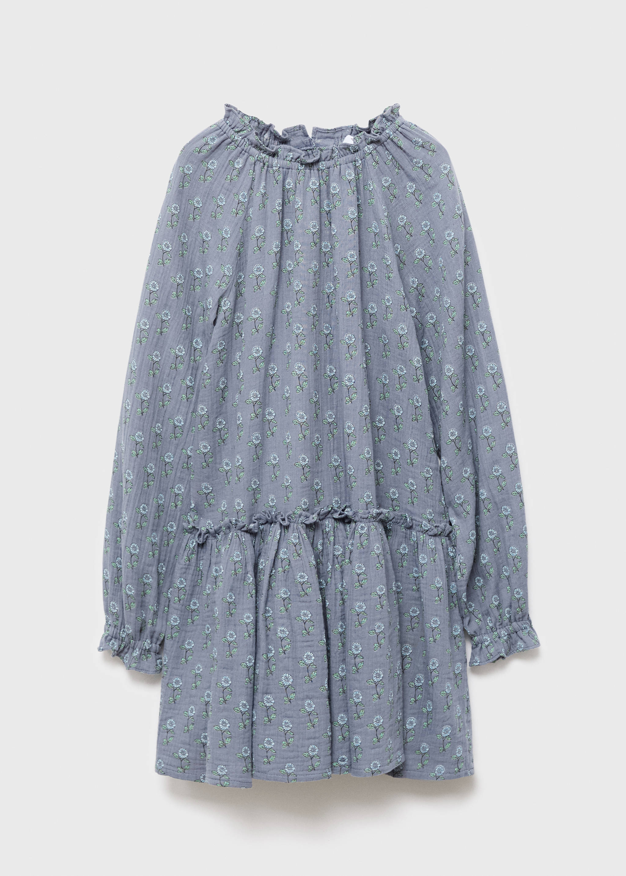 Ruffled floral dress - Article without model