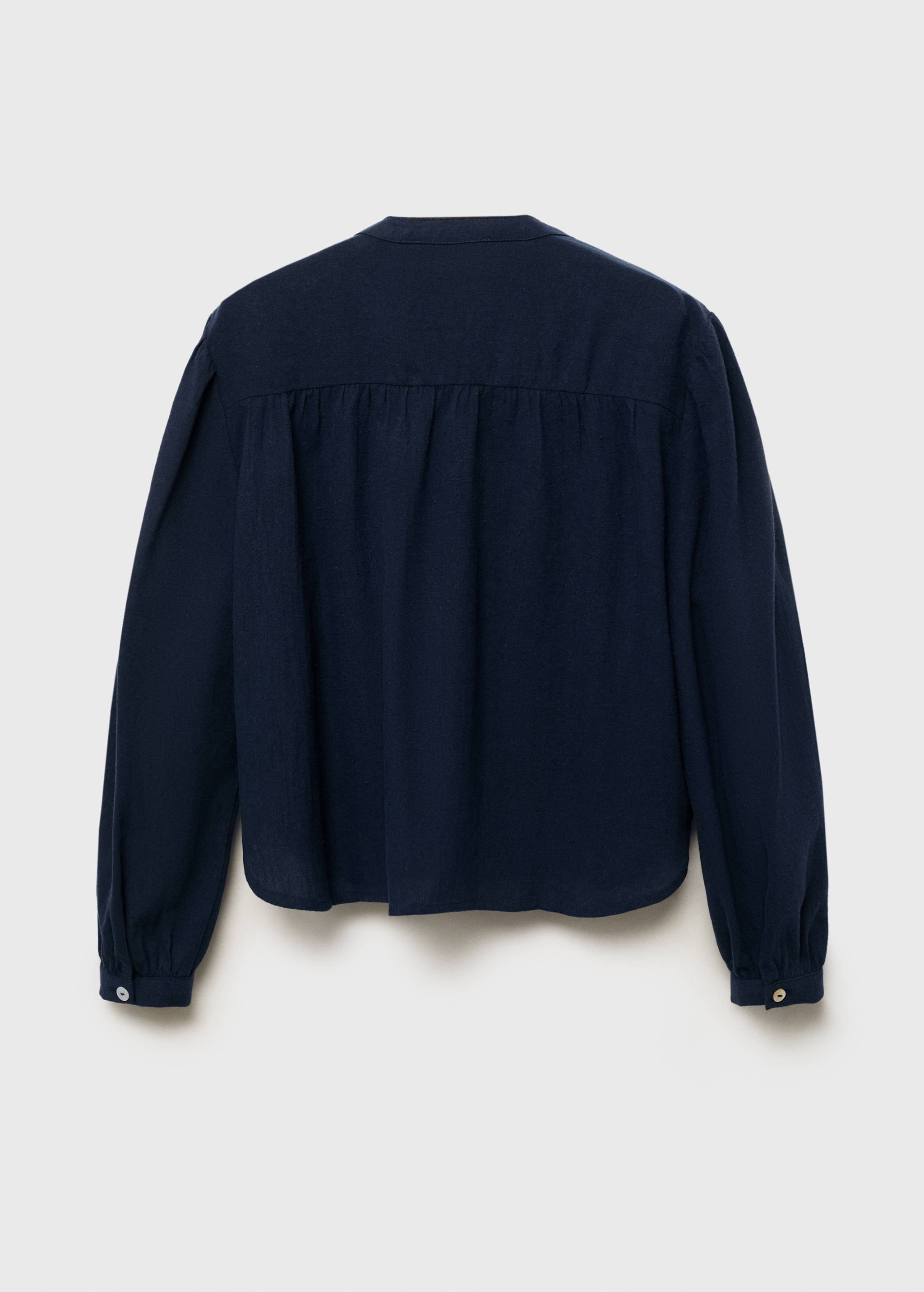 Blouse coton volantée - Verso de l’article