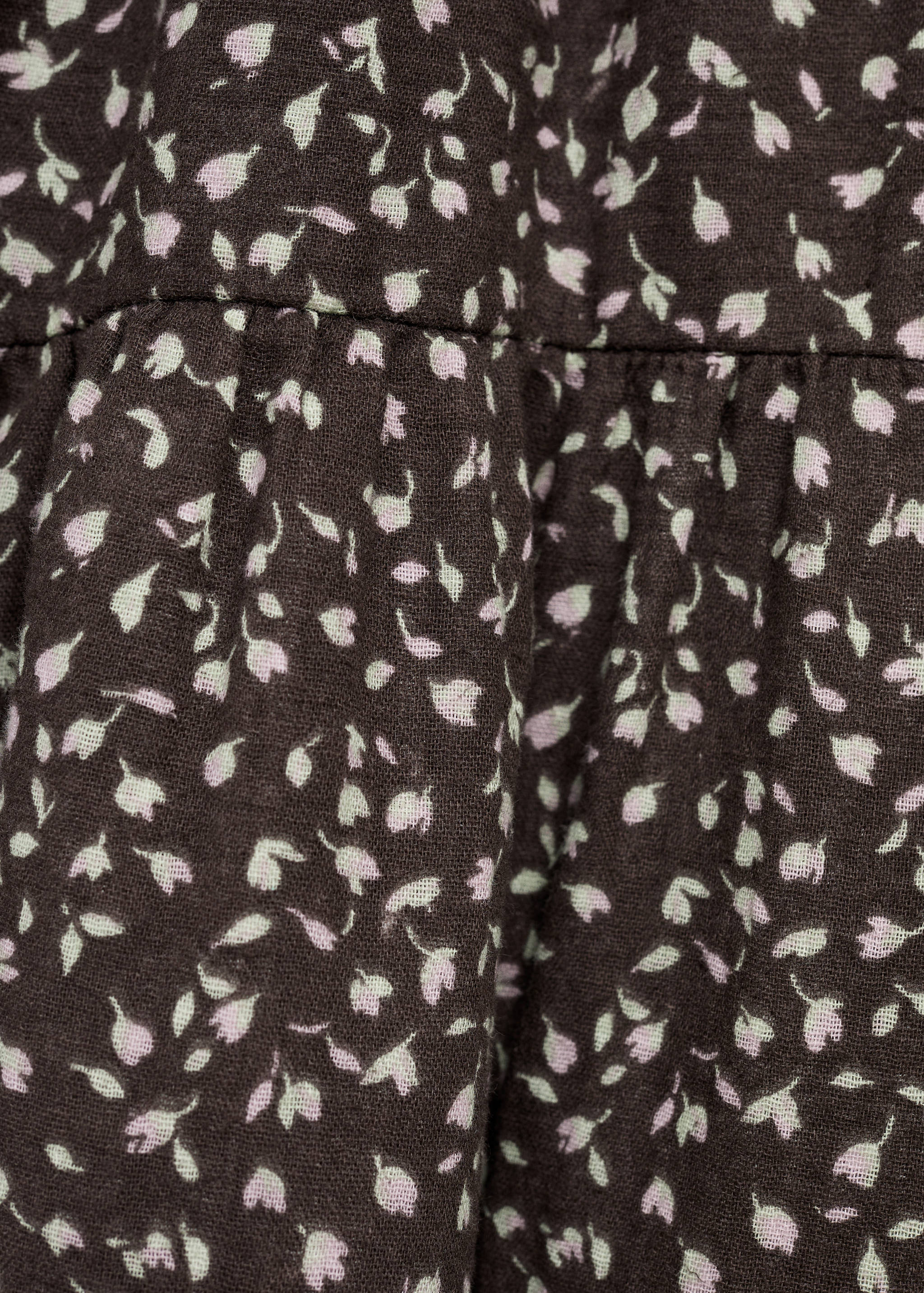 Virágmintás fodros női ruha - A termék adatai 8