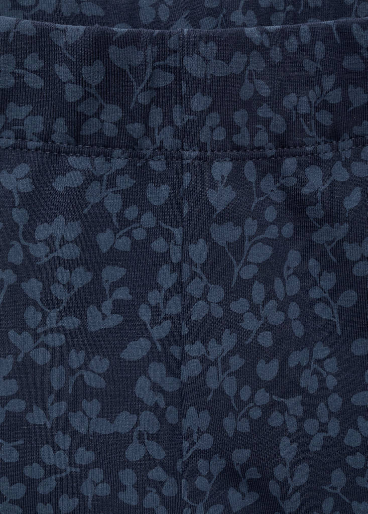 Printed leggings — Dark Navy