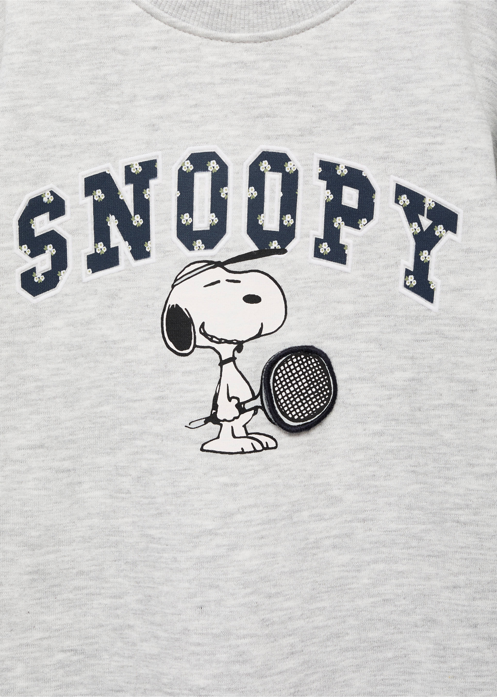 Vestido sudadera Snoopy - Detalle del artículo 8, Gris claro vigoré. Ref: 17075160-00.